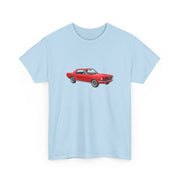 1966 Ford Mustang Candyapple Red T-shirt - Cars, Trucks & Cycles - Harvey Ltd