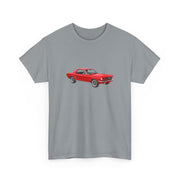1966 Ford Mustang Candyapple Red T-shirt - Cars, Trucks & Cycles - Harvey Ltd