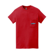 1966 Ford Mustang Pocket T-shirt - Cars, Trucks & Cycles - Harvey Ltd