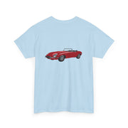1966 Jaguar E - Type 2 - sided Print T-shirt - Cars, Trucks & Cycles - Harvey Ltd