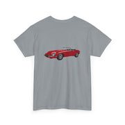 1966 Jaguar E - Type 2 - sided Print T-shirt - Cars, Trucks & Cycles - Harvey Ltd