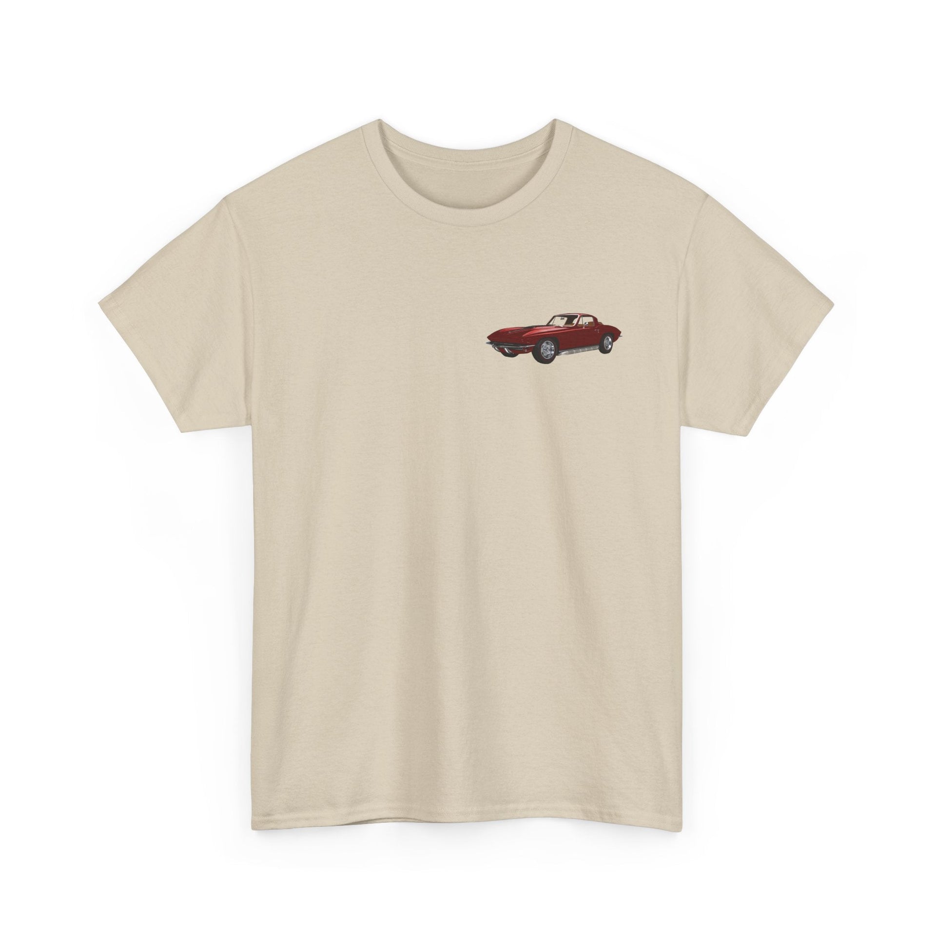 1967 Chevy Corvette 427 2 - sided Print T-shirt - Cars, Trucks & Cycles - Harvey Ltd