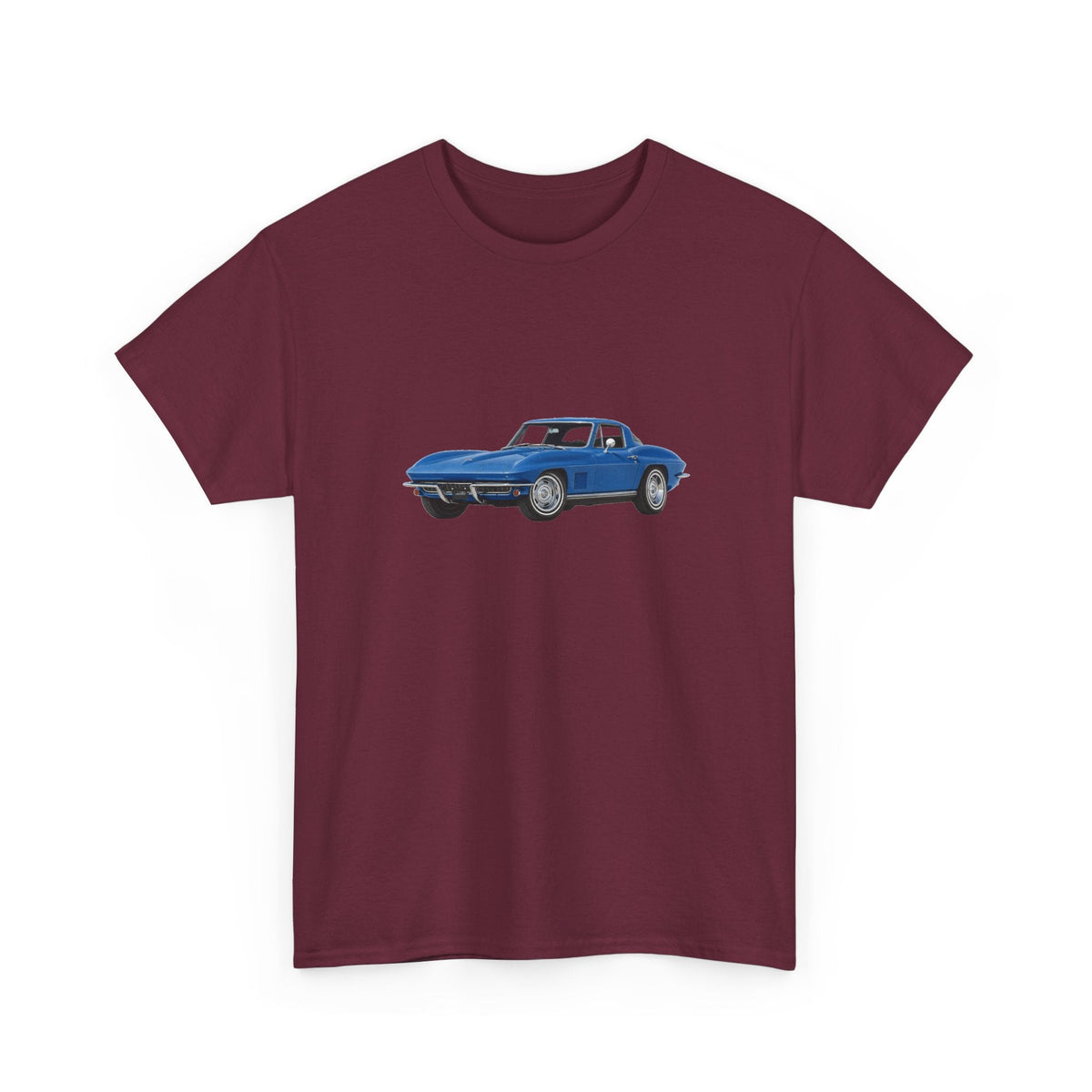1967 Chevy Corvette Sting Ray Marina Blue T-shirt - Cars, Trucks & Cycles - Harvey Ltd