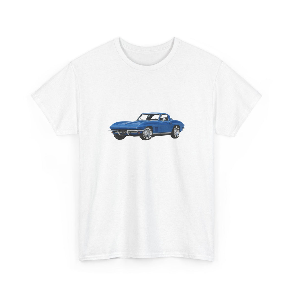 1967 Chevy Corvette Sting Ray Marina Blue T-shirt - Cars, Trucks & Cycles - Harvey Ltd