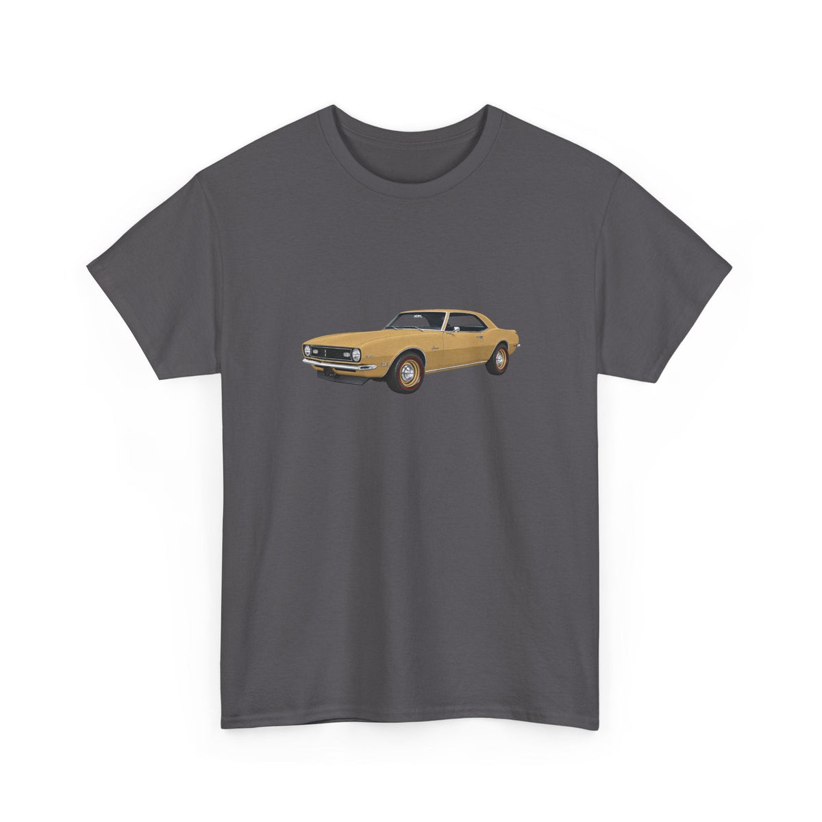 1968 Chevy Camaro Ash Gold T-shirt - Cars, Trucks & Cycles - Harvey Ltd