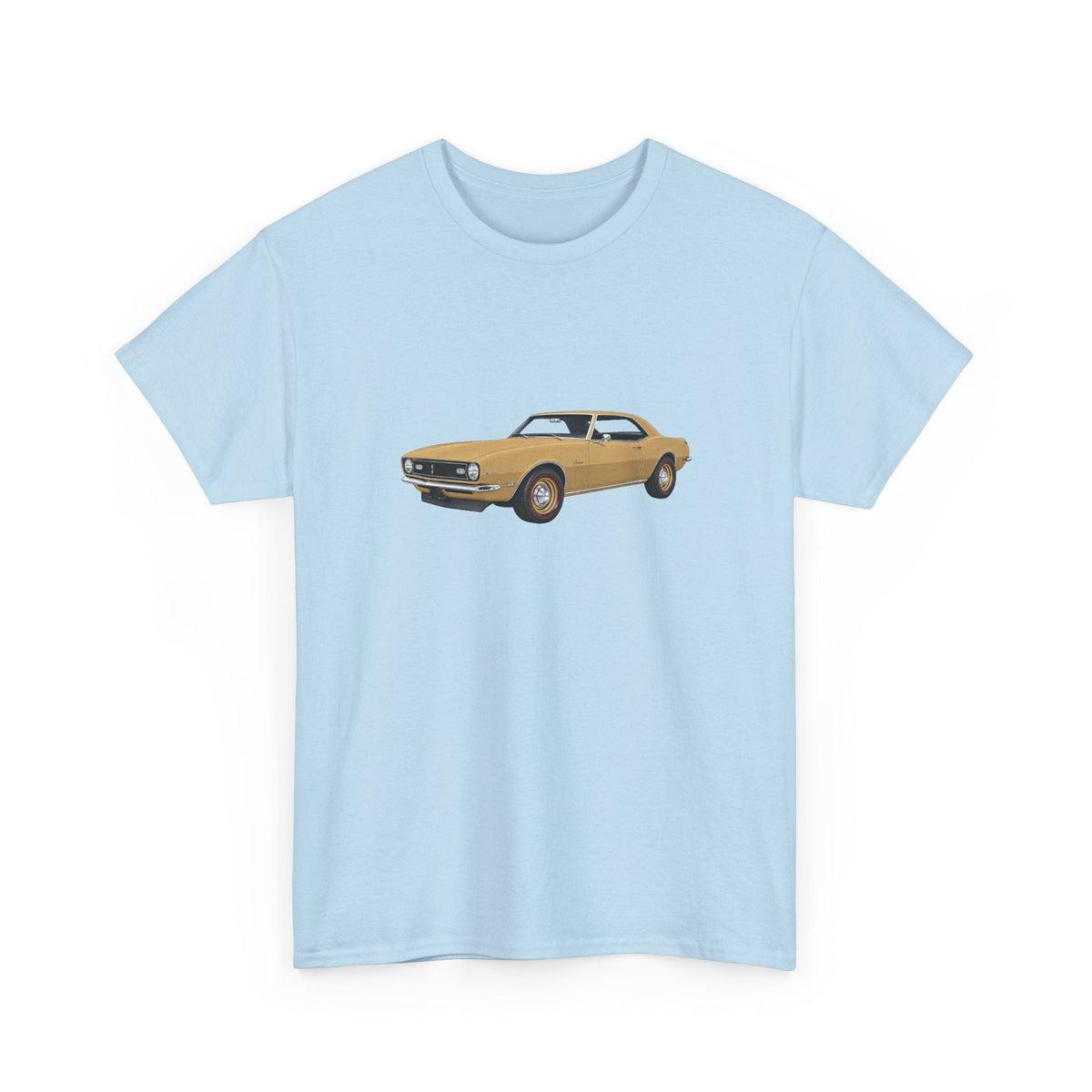 1968 Chevy Camaro Ash Gold T-shirt - Cars, Trucks & Cycles - Harvey Ltd