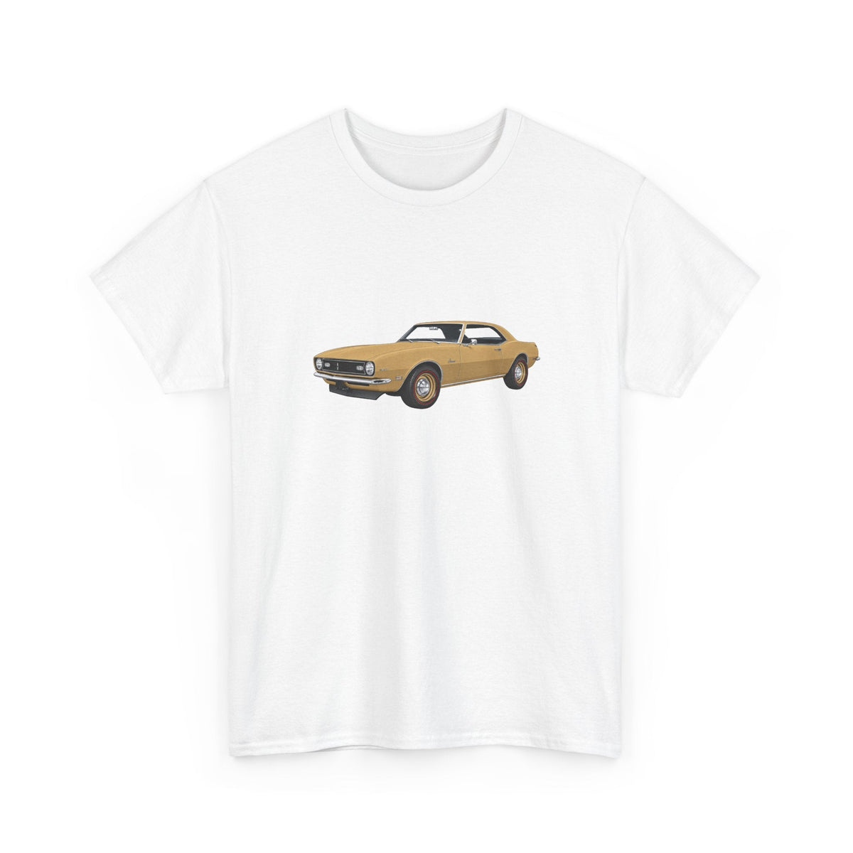 1968 Chevy Camaro Ash Gold T-shirt - Cars, Trucks & Cycles - Harvey Ltd