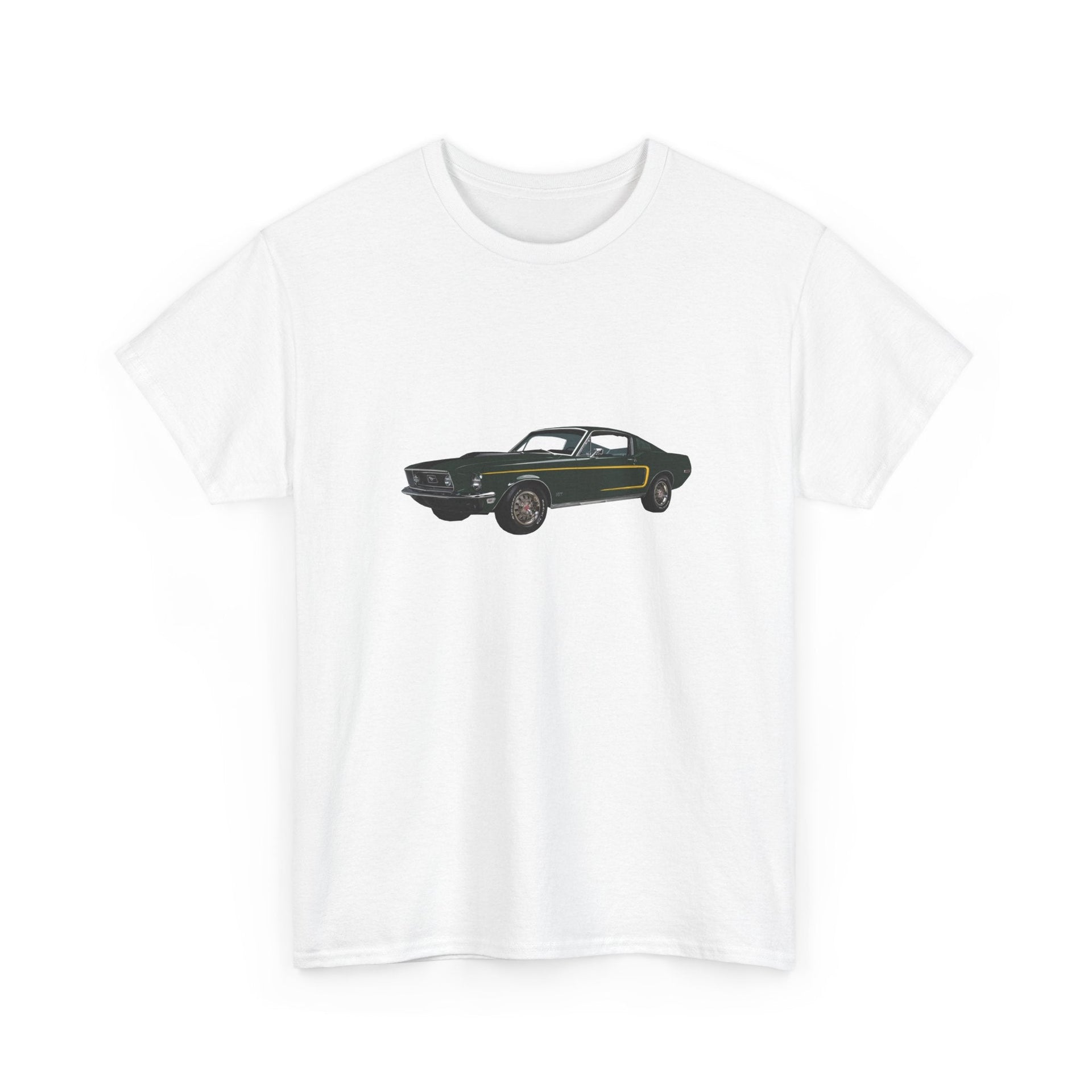1968 Ford Mustang GT T-shirt - Cars, Trucks & Cycles - Harvey Ltd