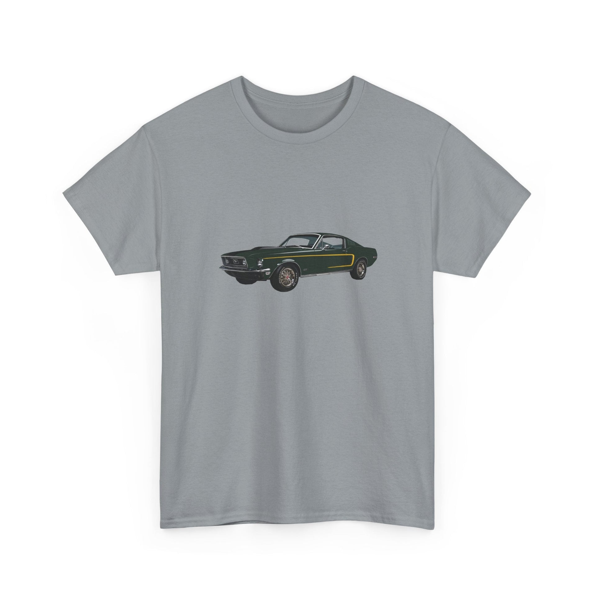 1968 Ford Mustang GT T-shirt - Cars, Trucks & Cycles - Harvey Ltd