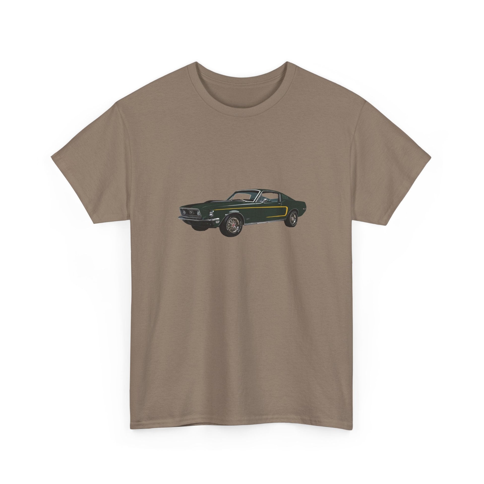 1968 Ford Mustang GT T-shirt - Cars, Trucks & Cycles - Harvey Ltd