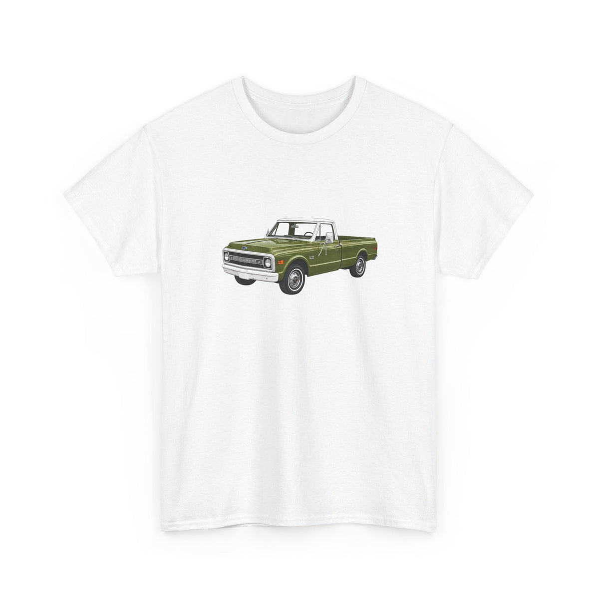 1969 Chevy C10 Pickup Truck T-shirt - Cars, Trucks & Cycles - Harvey Ltd