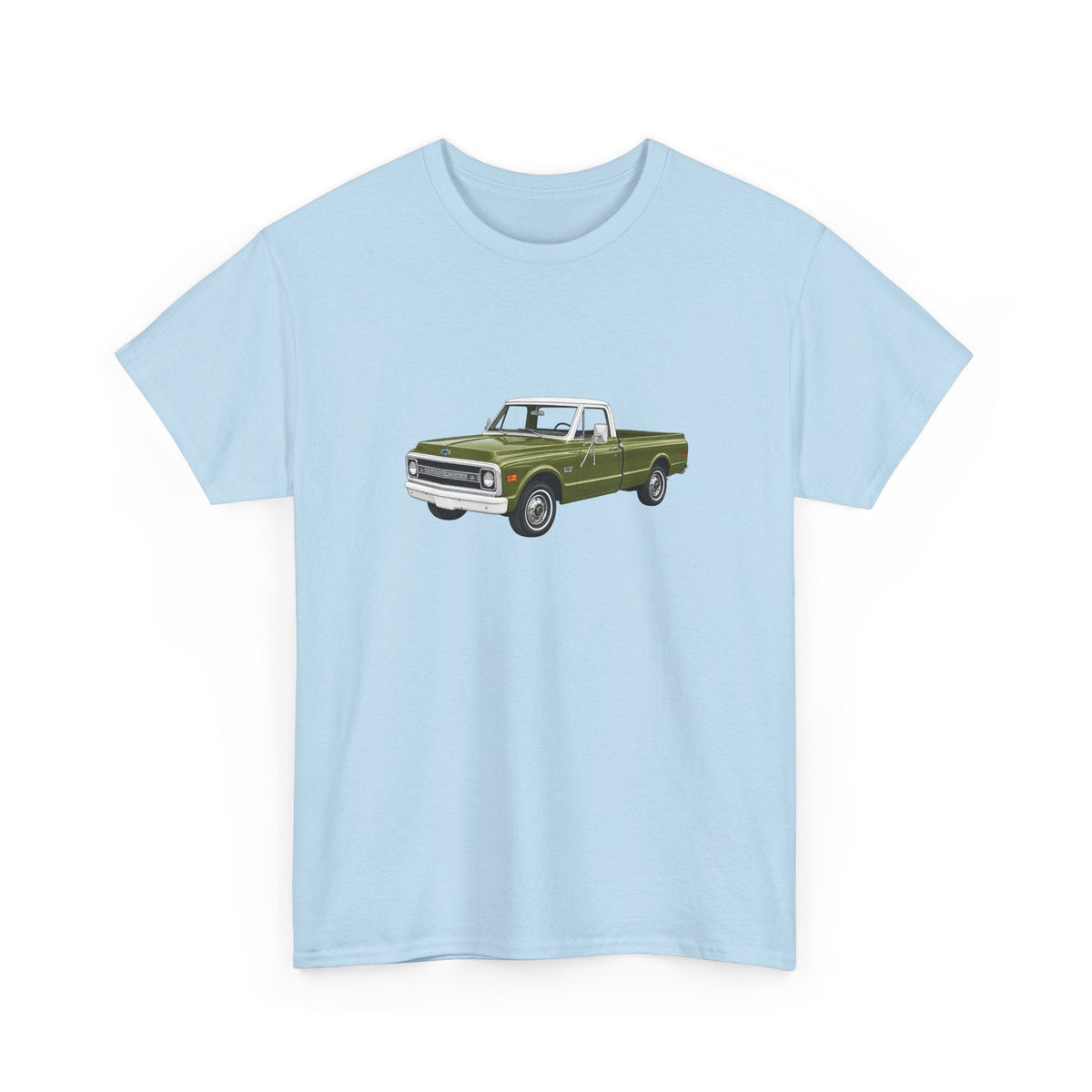1969 Chevy C10 Pickup Truck T-shirt - Cars, Trucks & Cycles - Harvey Ltd