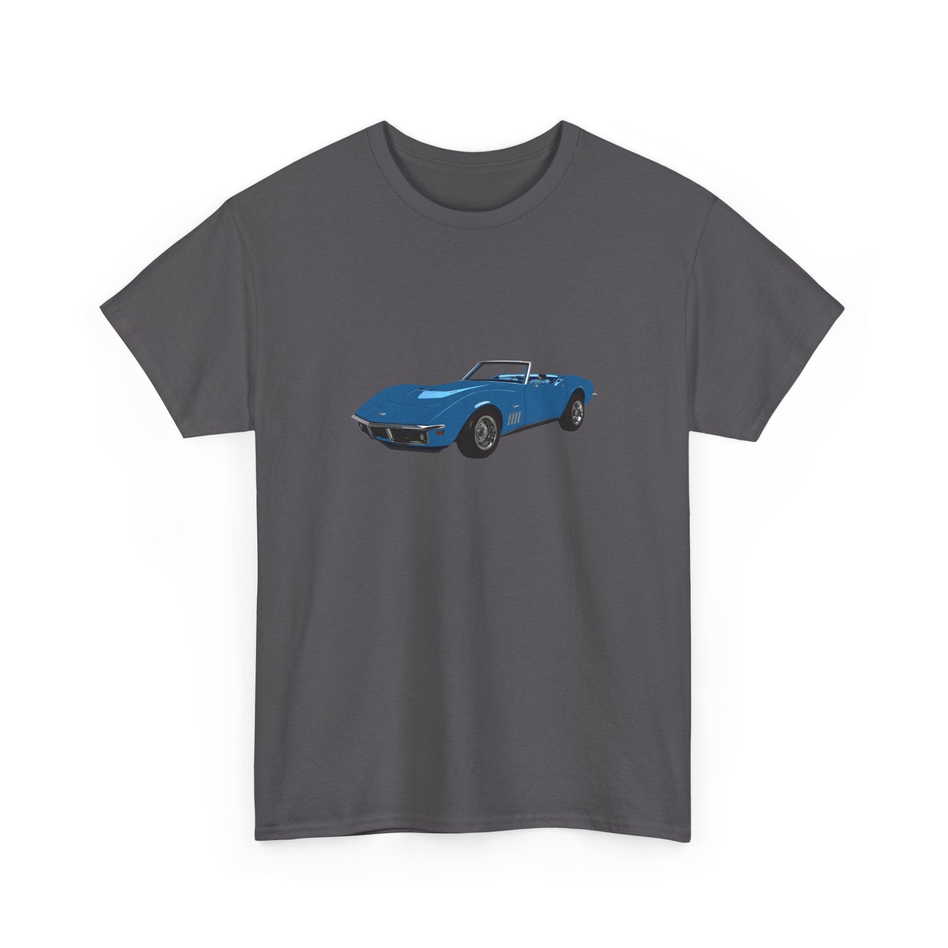 1969 Chevy Corvette LeMans Blue T-Shirt - Cars, Trucks & Cycles - Harvey Ltd
