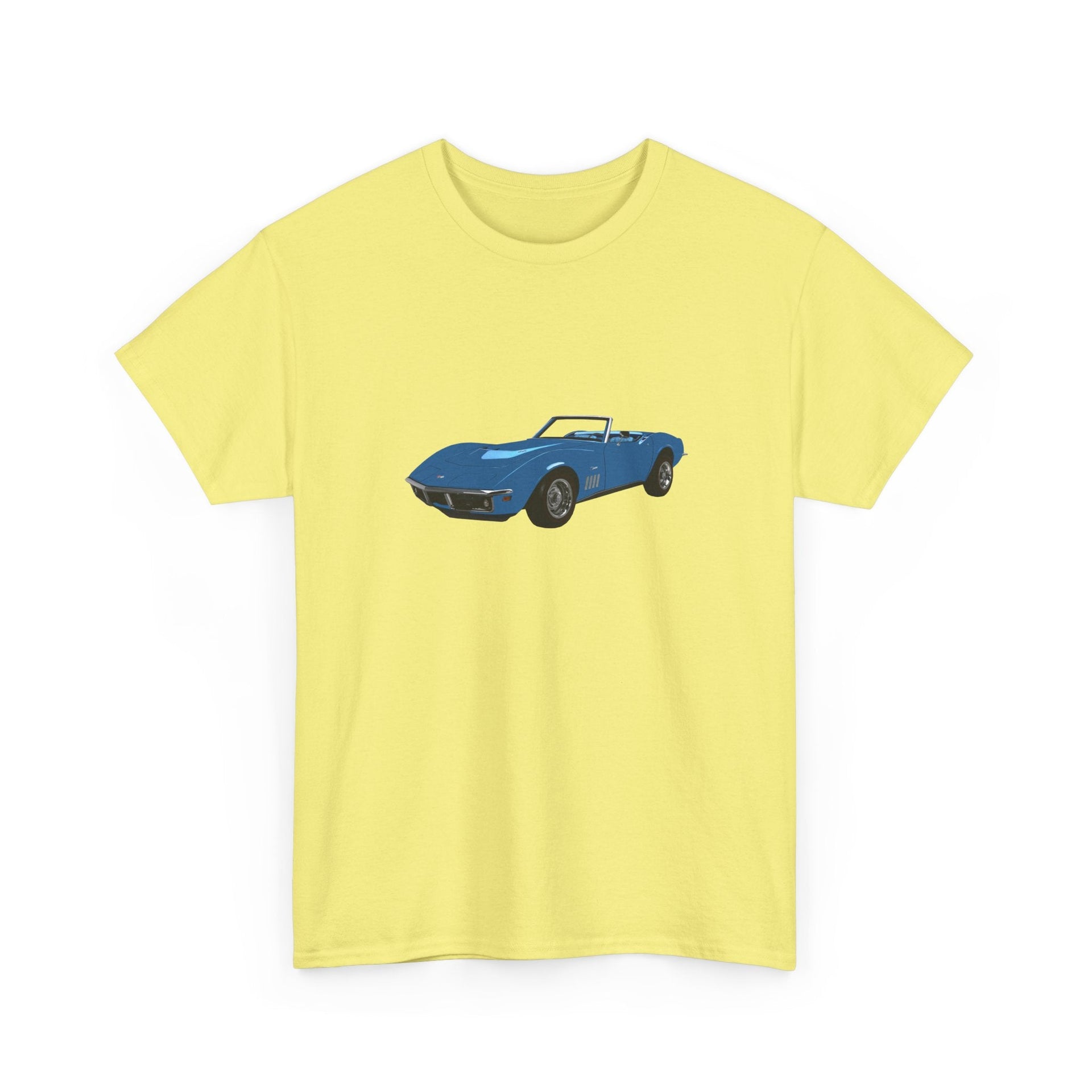 1969 Chevy Corvette LeMans Blue T-Shirt - Cars, Trucks & Cycles - Harvey Ltd
