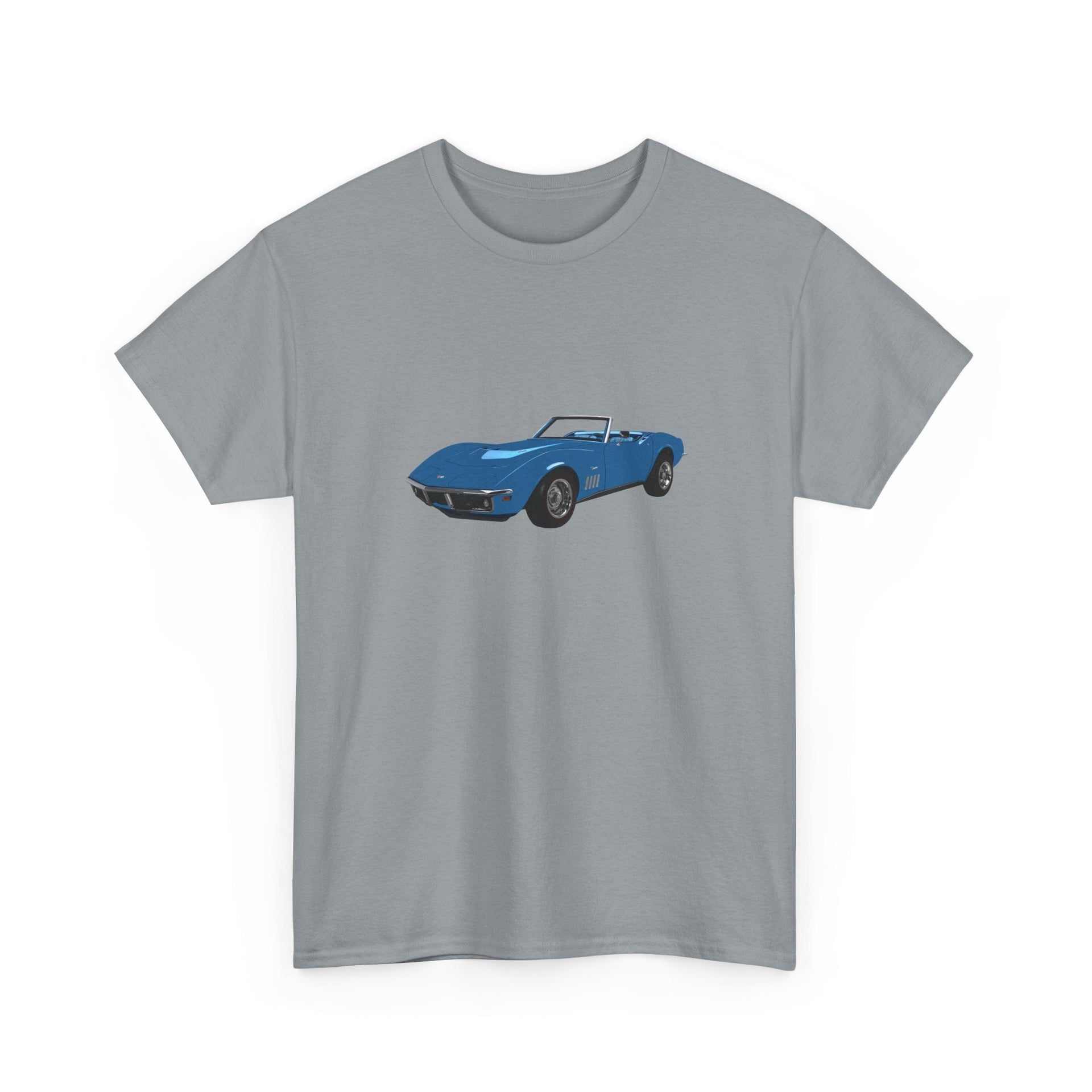 1969 Chevy Corvette LeMans Blue T-Shirt - Cars, Trucks & Cycles - Harvey Ltd