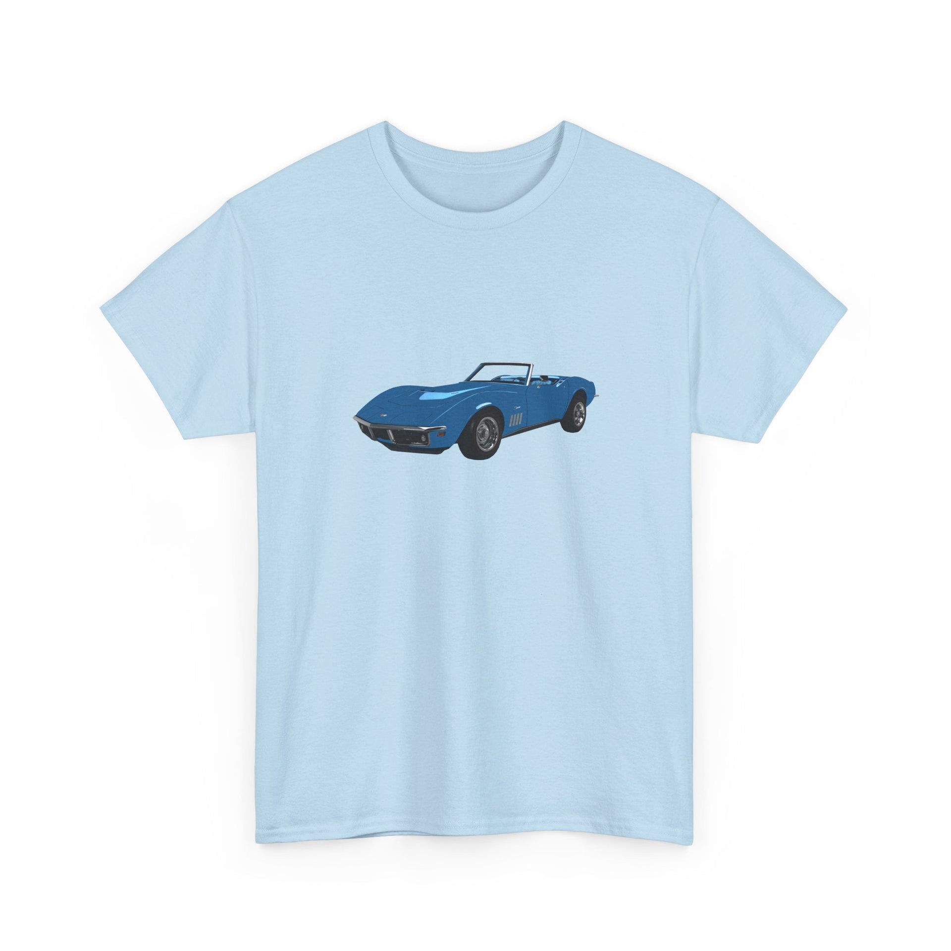 1969 Chevy Corvette LeMans Blue T-Shirt - Cars, Trucks & Cycles - Harvey Ltd