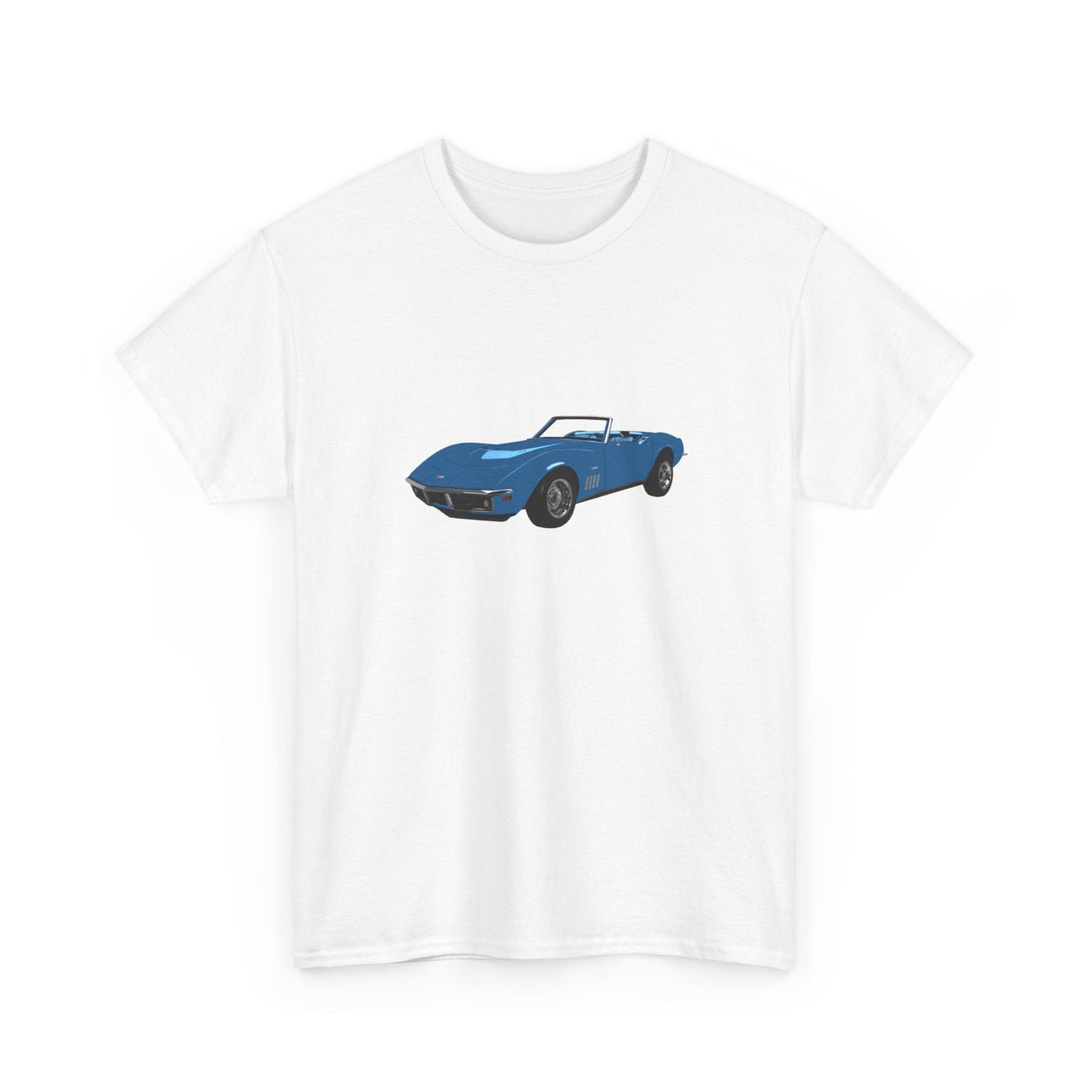 1969 Chevy Corvette LeMans Blue T-Shirt - Cars, Trucks & Cycles - Harvey Ltd