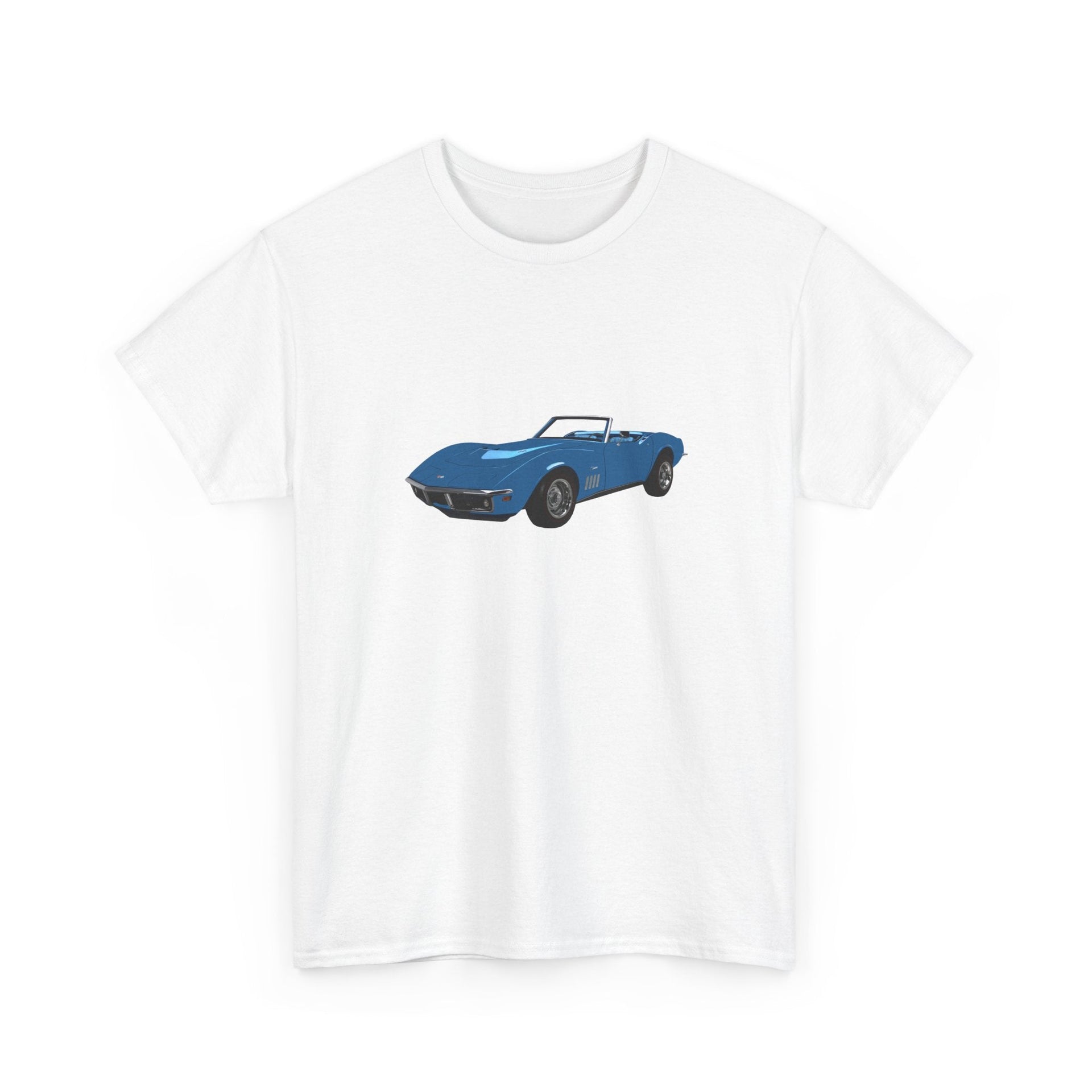 1969 Chevy Corvette LeMans Blue T-Shirt - Cars, Trucks & Cycles - Harvey Ltd