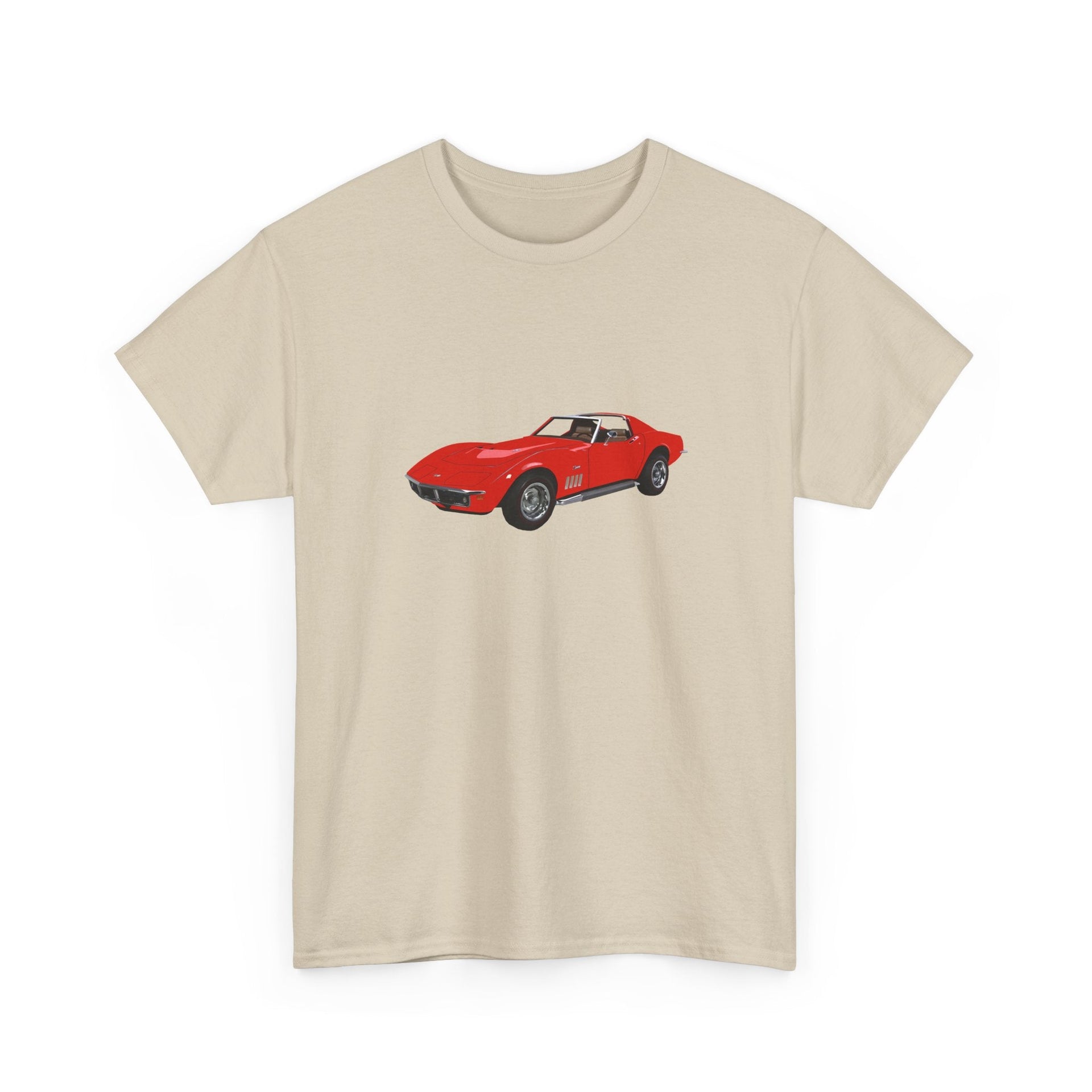 1969 Chevy Corvette Monza Red T-Shirt - Cars, Trucks & Cycles - Harvey Ltd