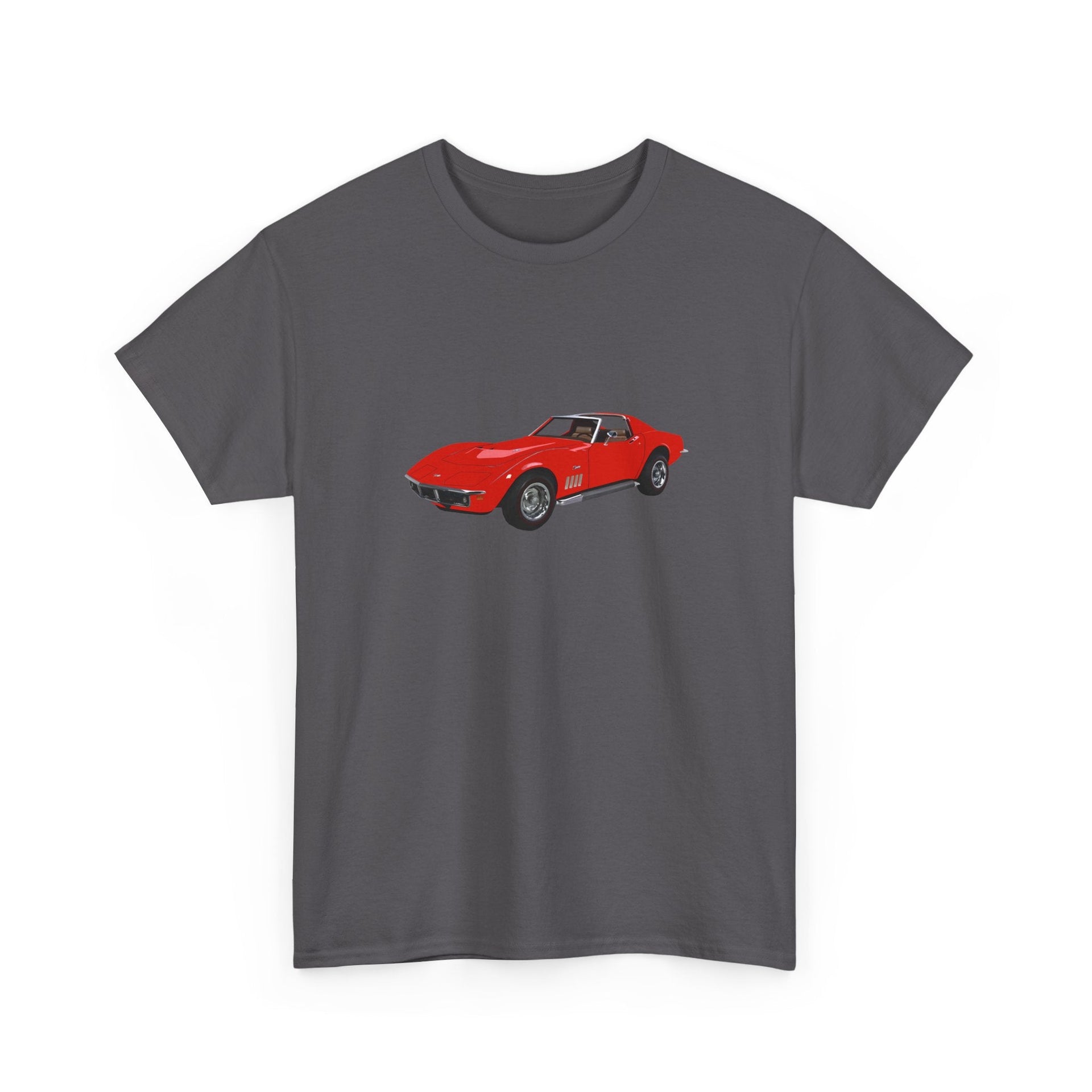 1969 Chevy Corvette Monza Red T-Shirt - Cars, Trucks & Cycles - Harvey Ltd