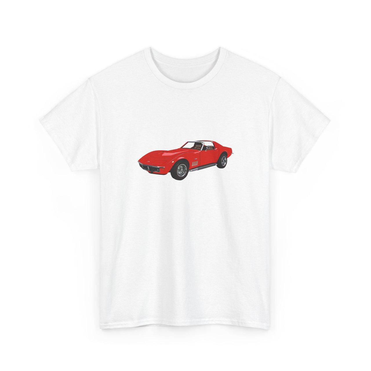1969 Chevy Corvette Monza Red T-Shirt - Cars, Trucks & Cycles - Harvey Ltd