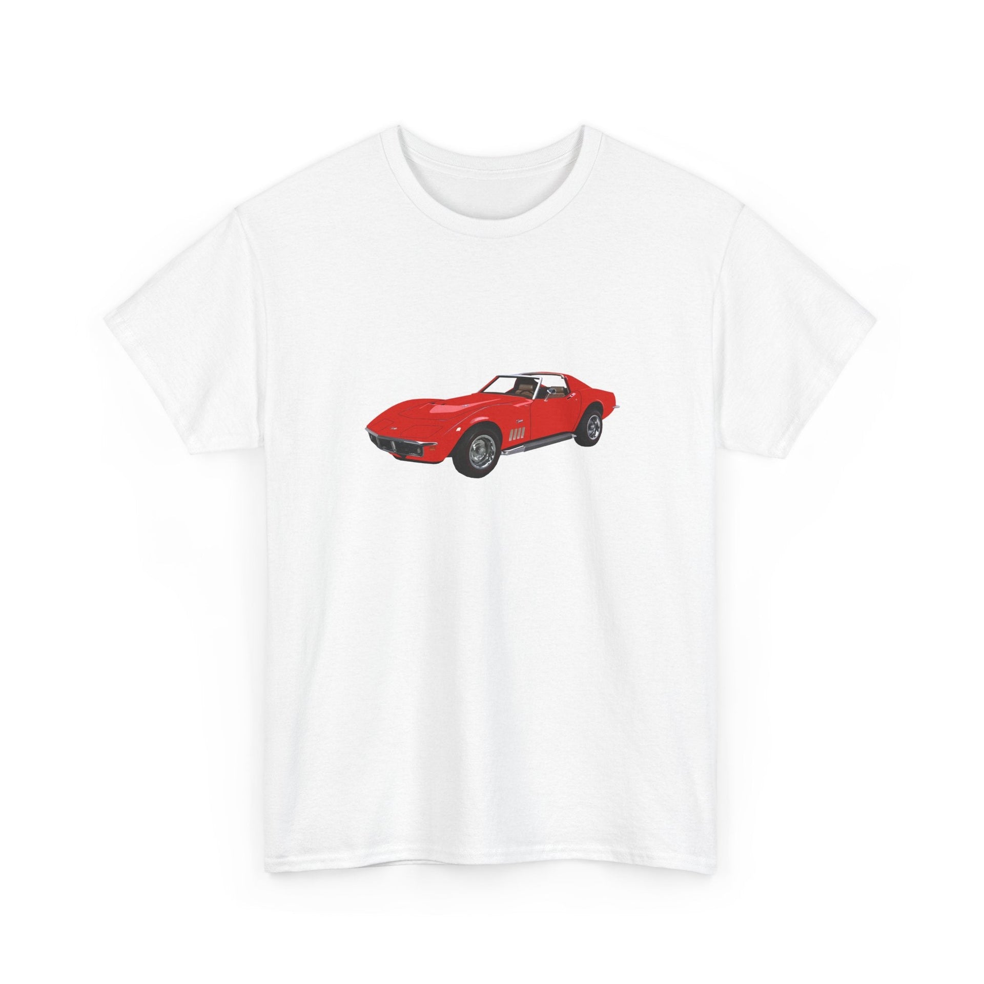1969 Chevy Corvette Monza Red T-Shirt - Cars, Trucks & Cycles - Harvey Ltd