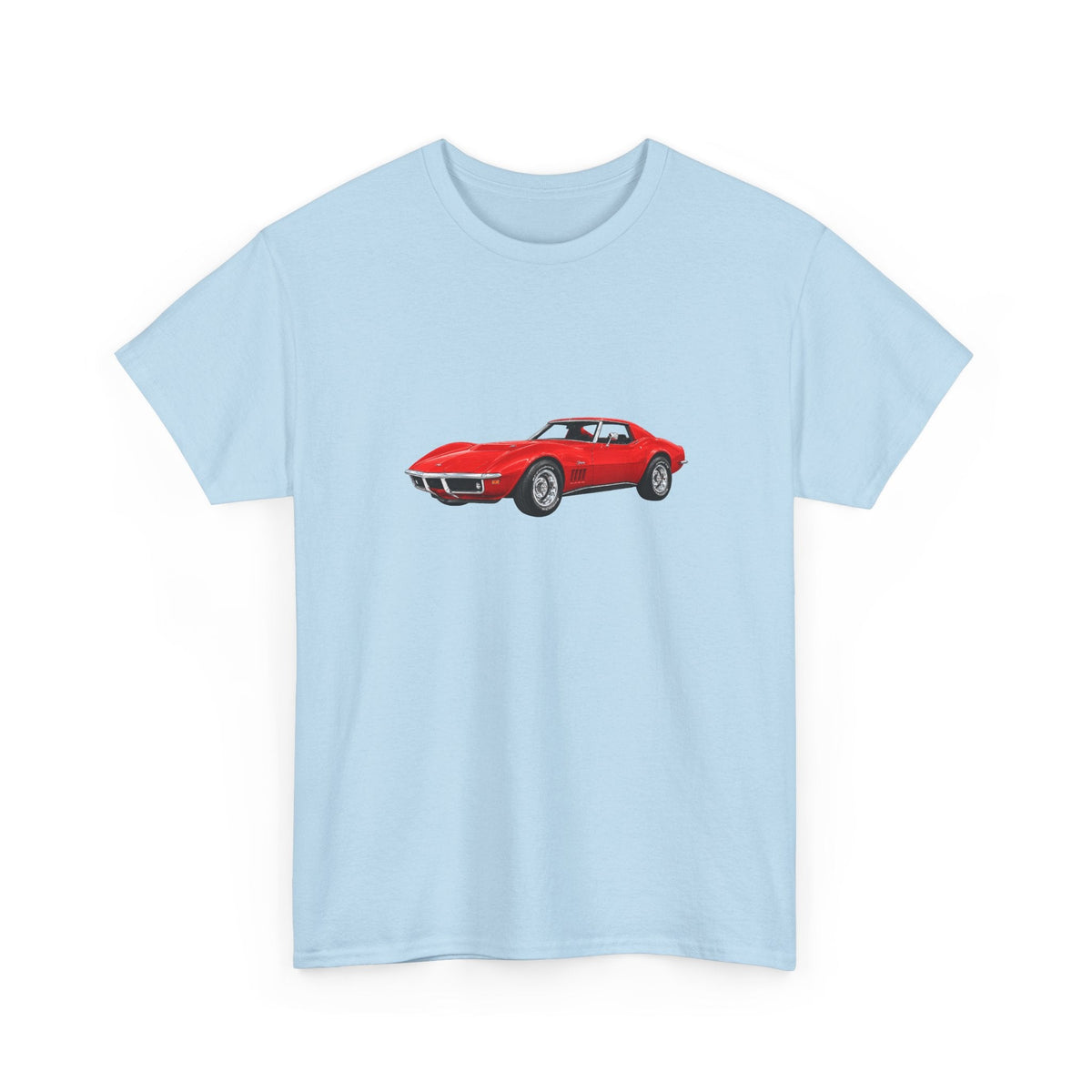 1969 Chevy Corvette Stingray Monza Red T-Shirt - Cars, Trucks & Cycles - Harvey Ltd