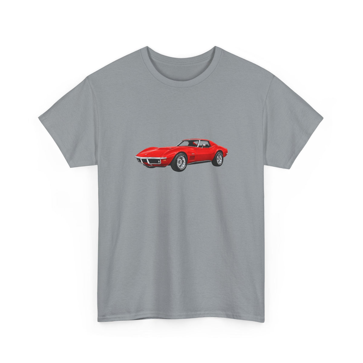 1969 Chevy Corvette Stingray Monza Red T-Shirt - Cars, Trucks & Cycles - Harvey Ltd