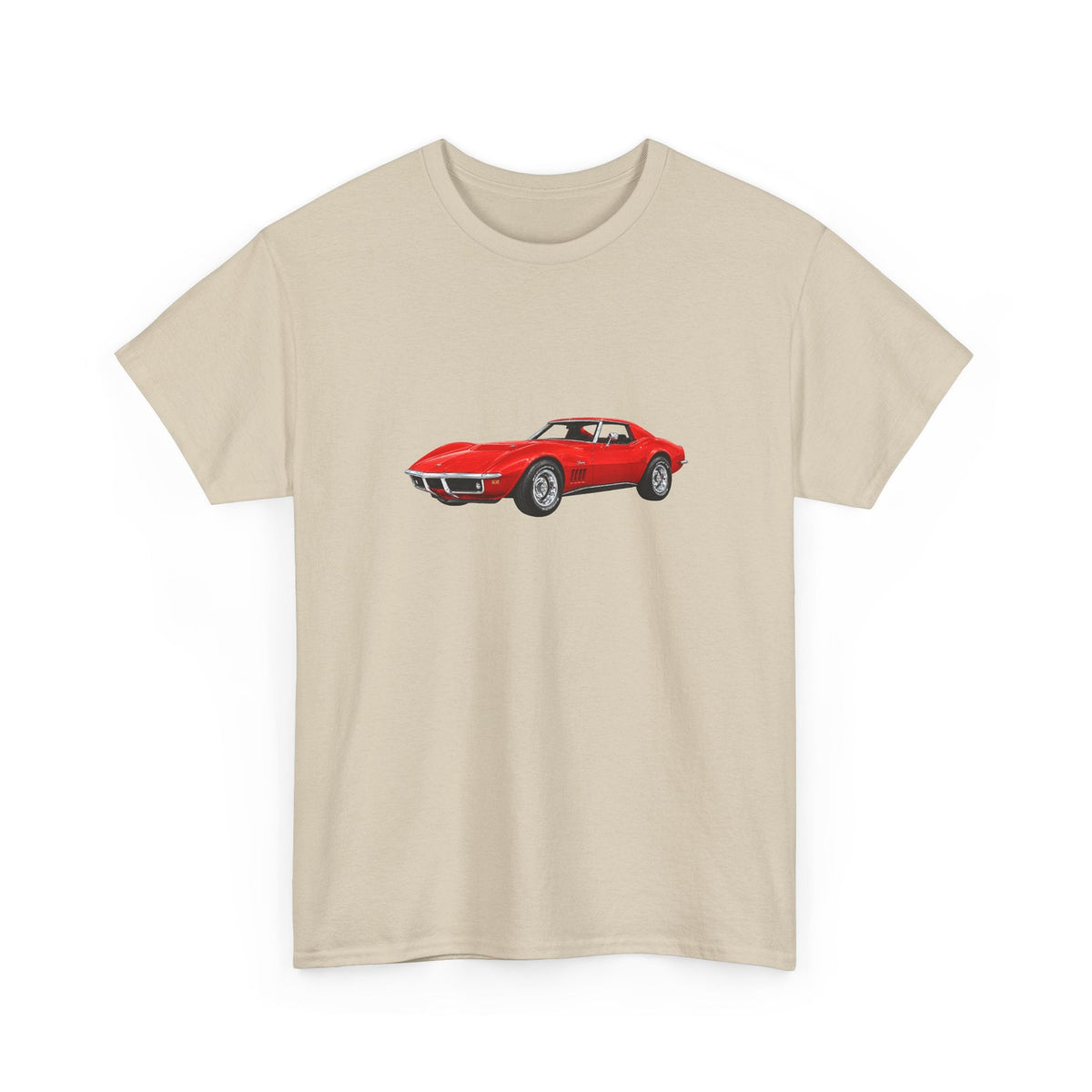1969 Chevy Corvette Stingray Monza Red T-Shirt - Cars, Trucks & Cycles - Harvey Ltd