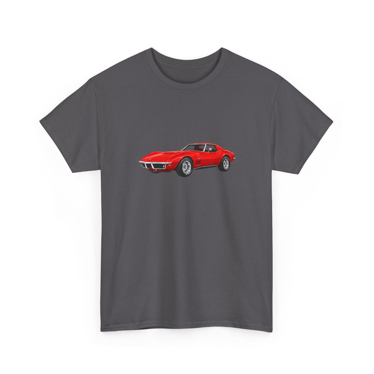 1969 Chevy Corvette Stingray Monza Red T-Shirt - Cars, Trucks & Cycles - Harvey Ltd