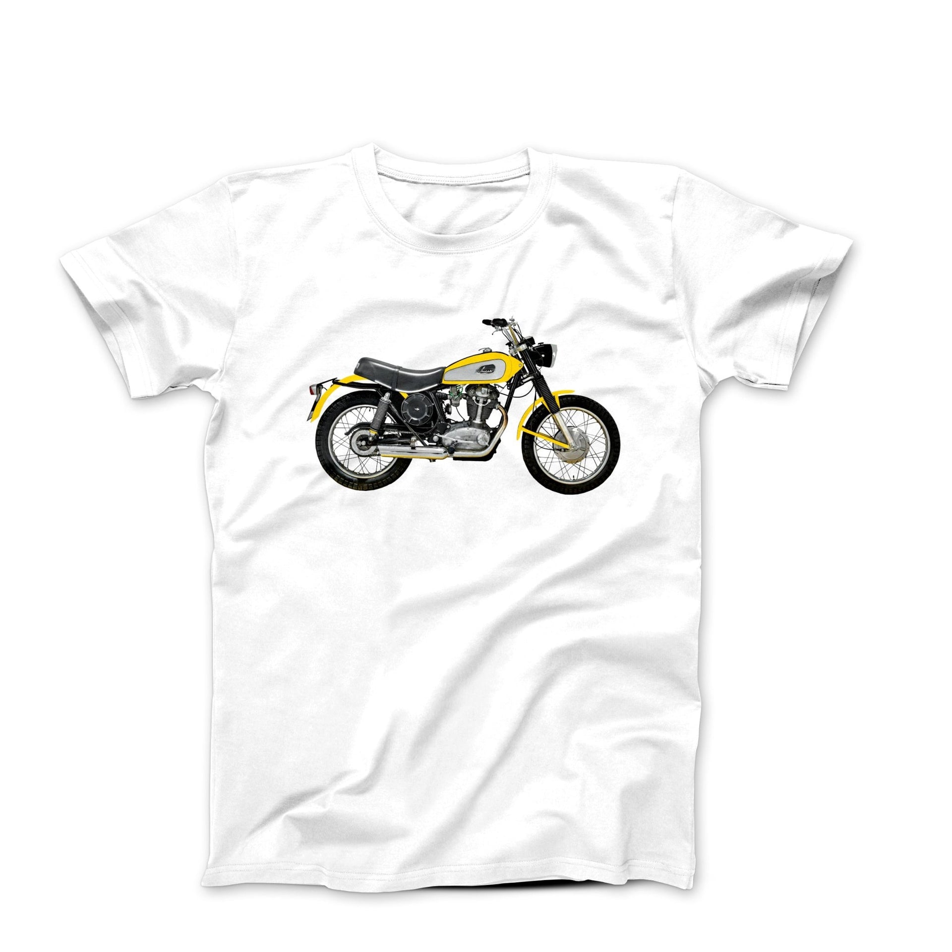 1969 Ducati Scrambler 450 Motorcycle T-shirt - Cars, Trucks & Cycles - Harvey Ltd