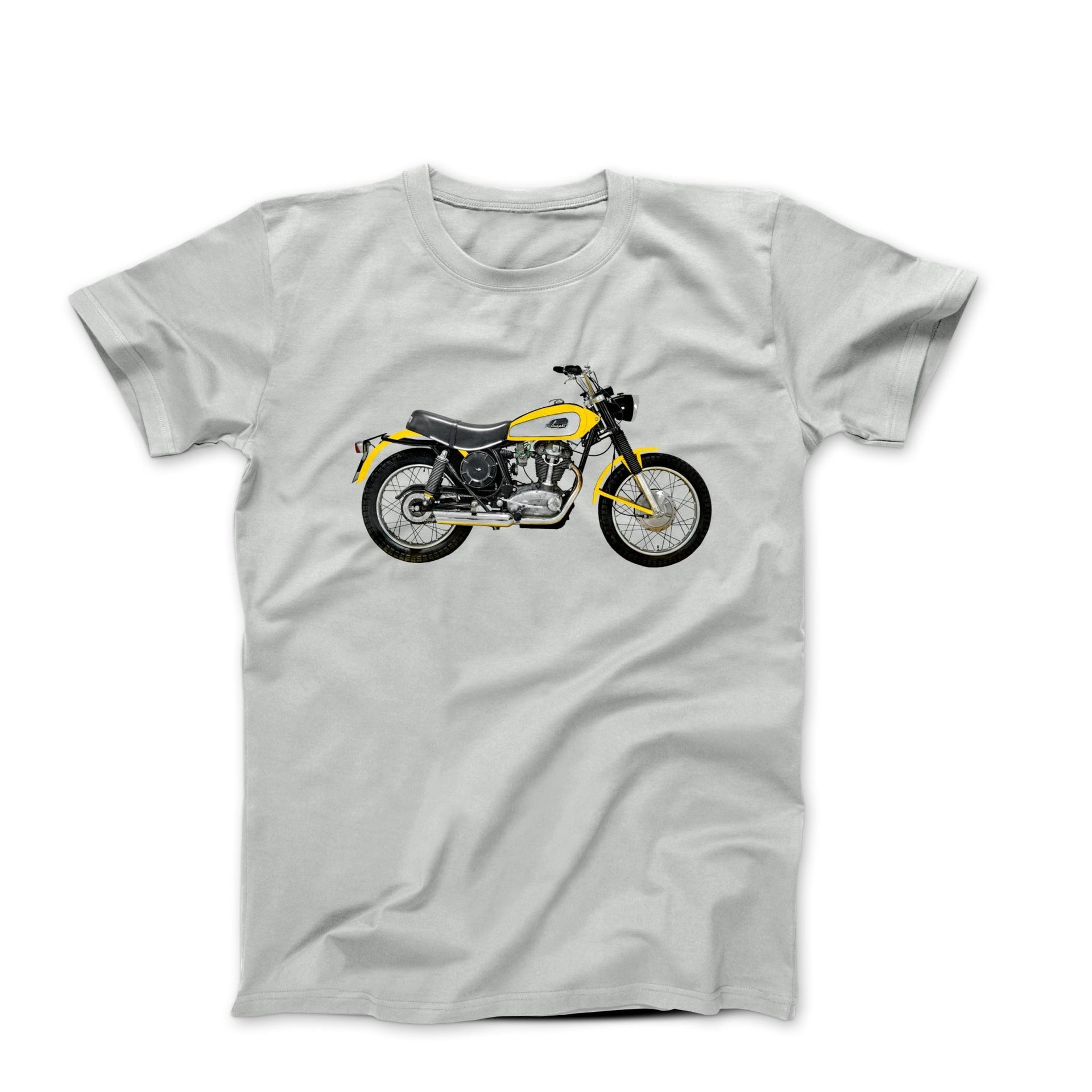 1969 Ducati Scrambler 450 Motorcycle T-shirt - Cars, Trucks & Cycles - Harvey Ltd