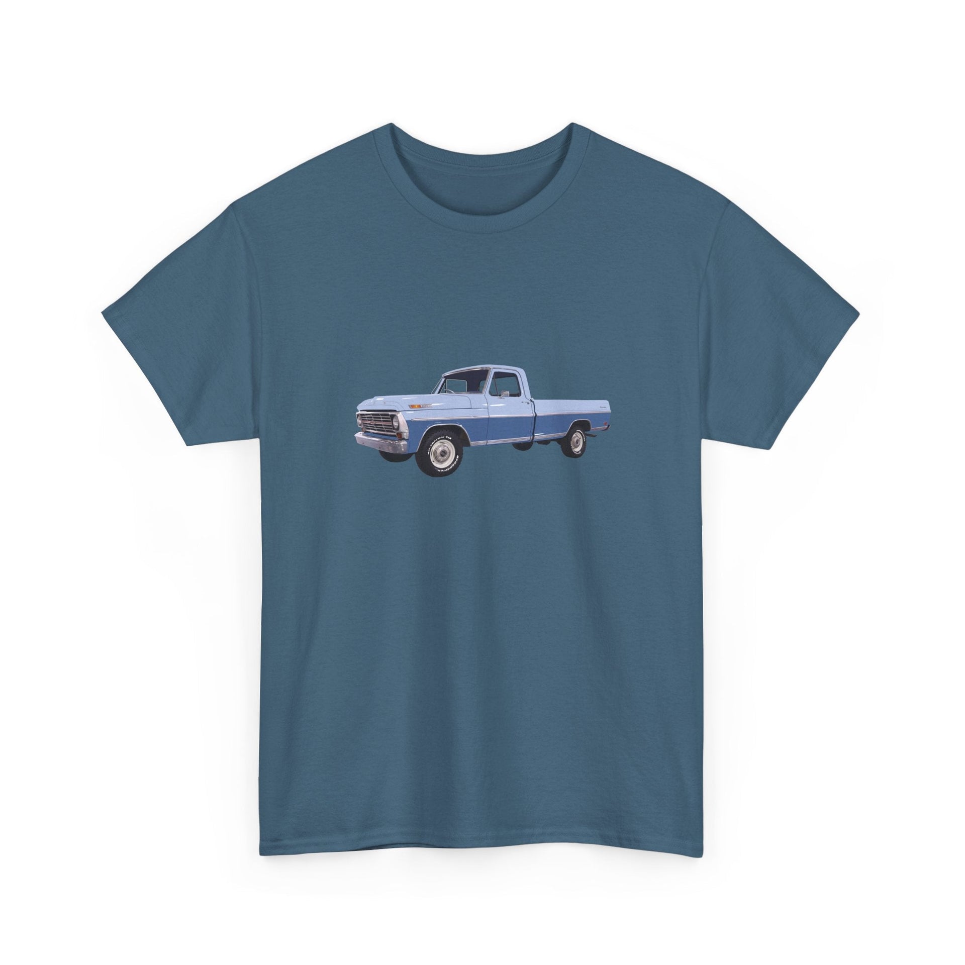 1969 Ford F - 100 Ranger Pickup T-shirt - Cars, Trucks & Cycles - Harvey Ltd