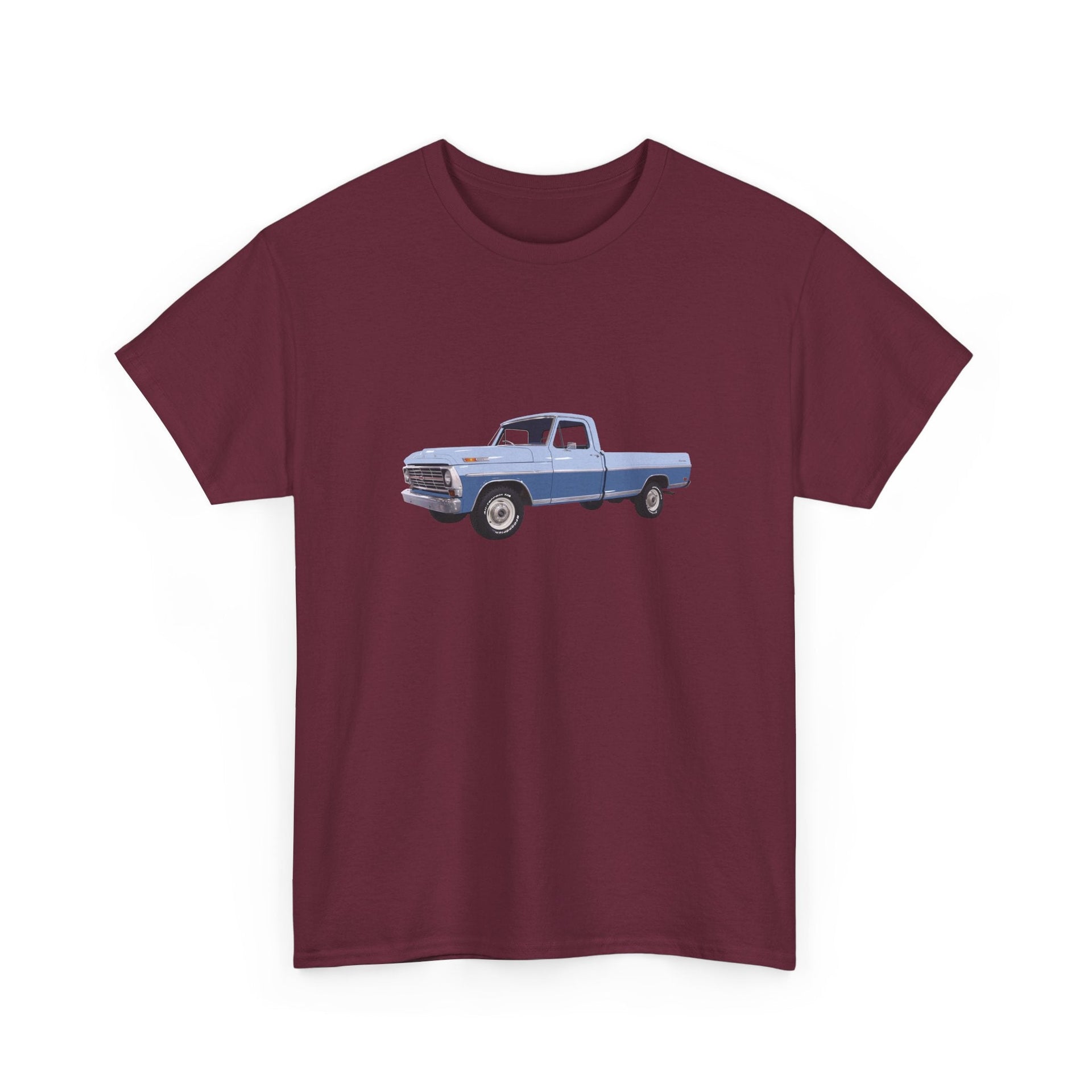 1969 Ford F - 100 Ranger Pickup T-shirt - Cars, Trucks & Cycles - Harvey Ltd
