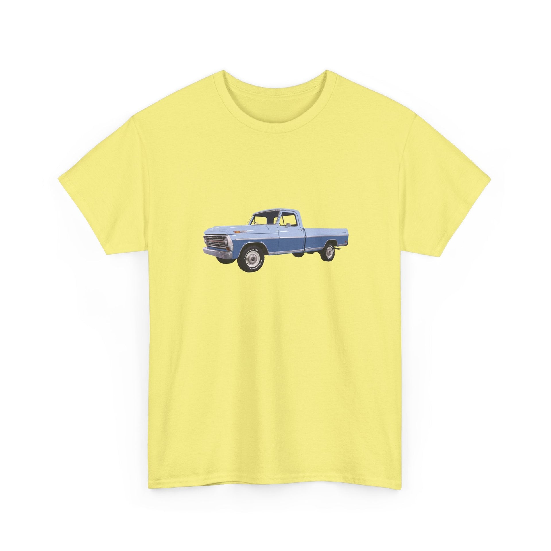 1969 Ford F - 100 Ranger Pickup T-shirt - Cars, Trucks & Cycles - Harvey Ltd