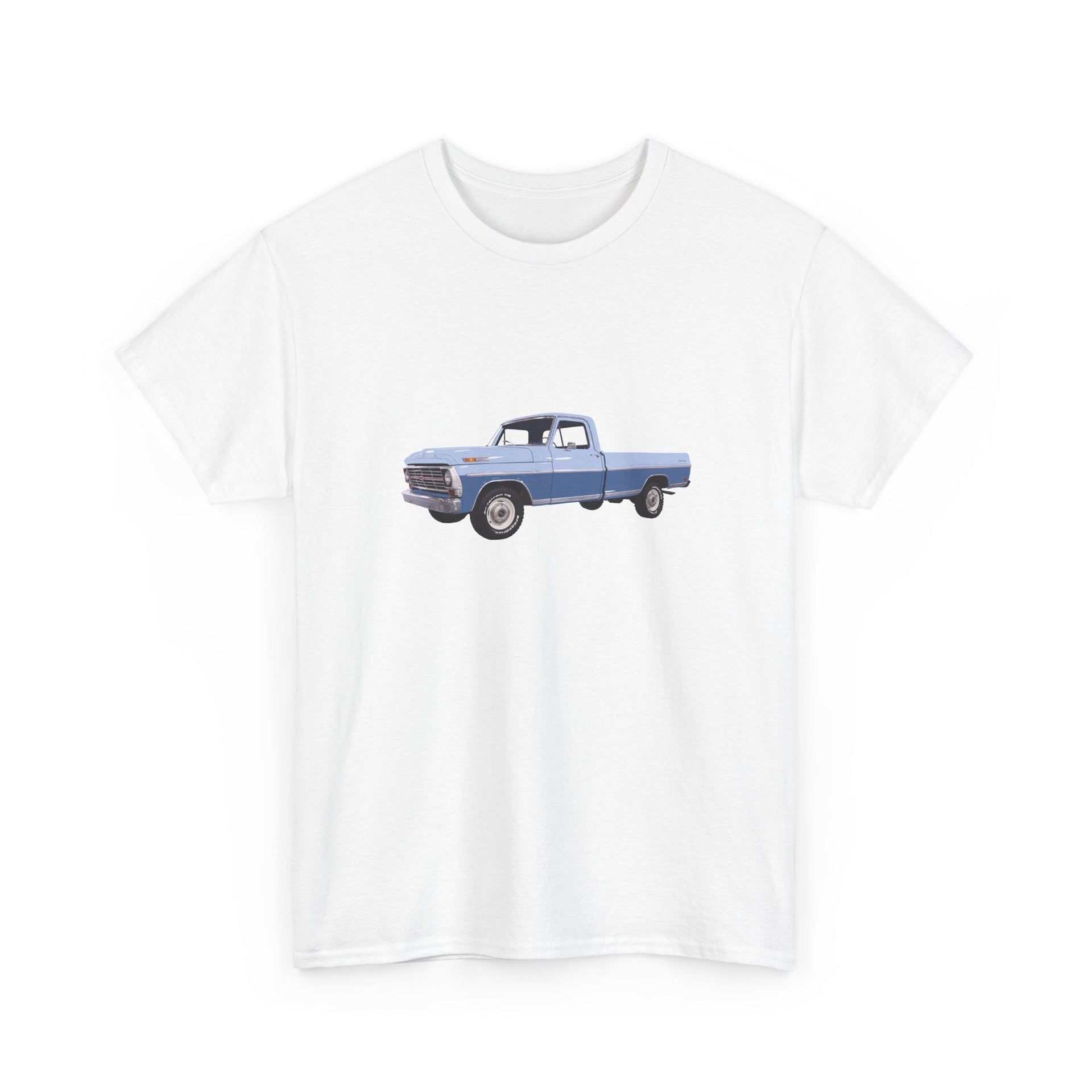 1969 Ford F - 100 Ranger Pickup T-shirt - Cars, Trucks & Cycles - Harvey Ltd