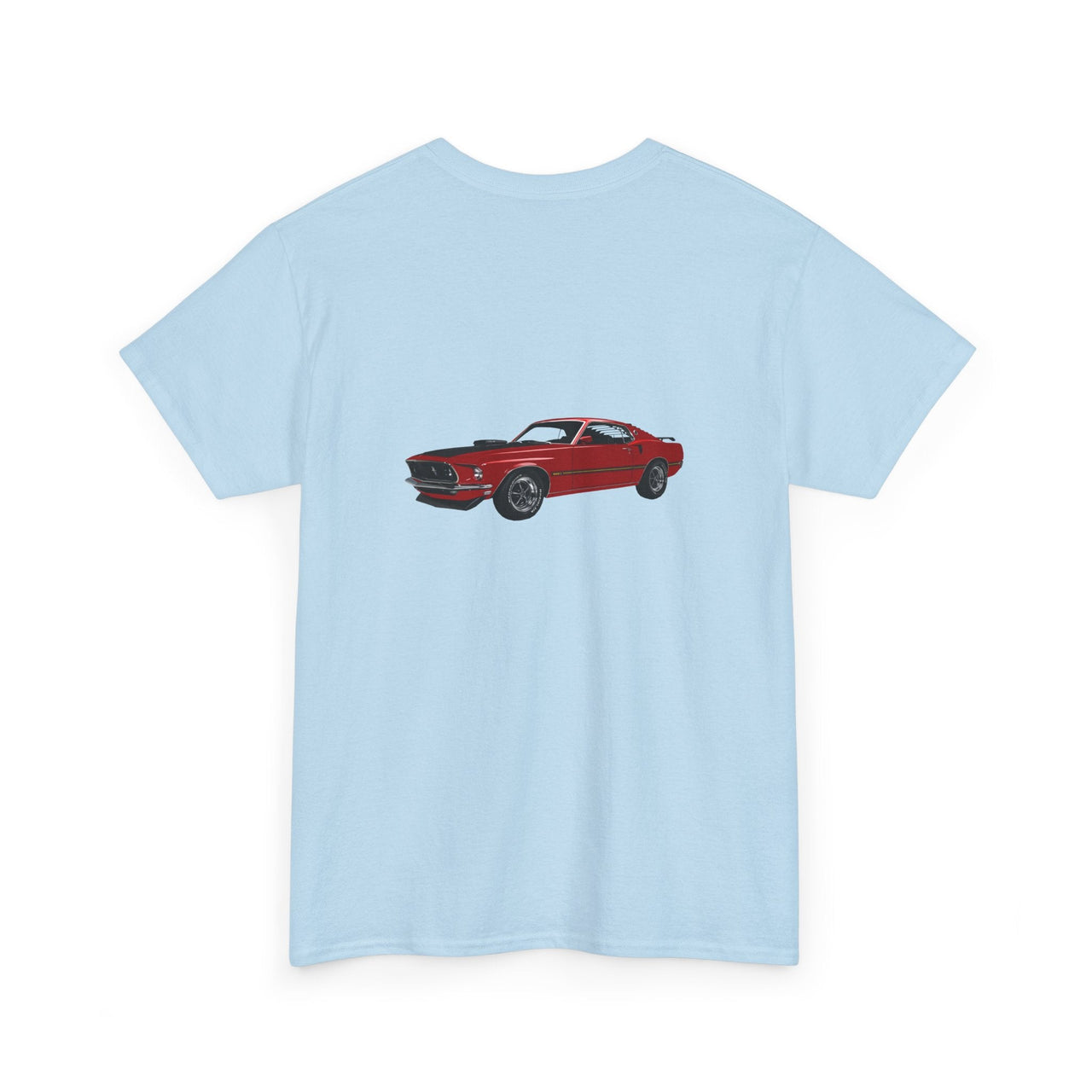 1969 Ford Mustang Mach 1 2 - sided Print T-shirt - Cars, Trucks & Cycles - Harvey Ltd