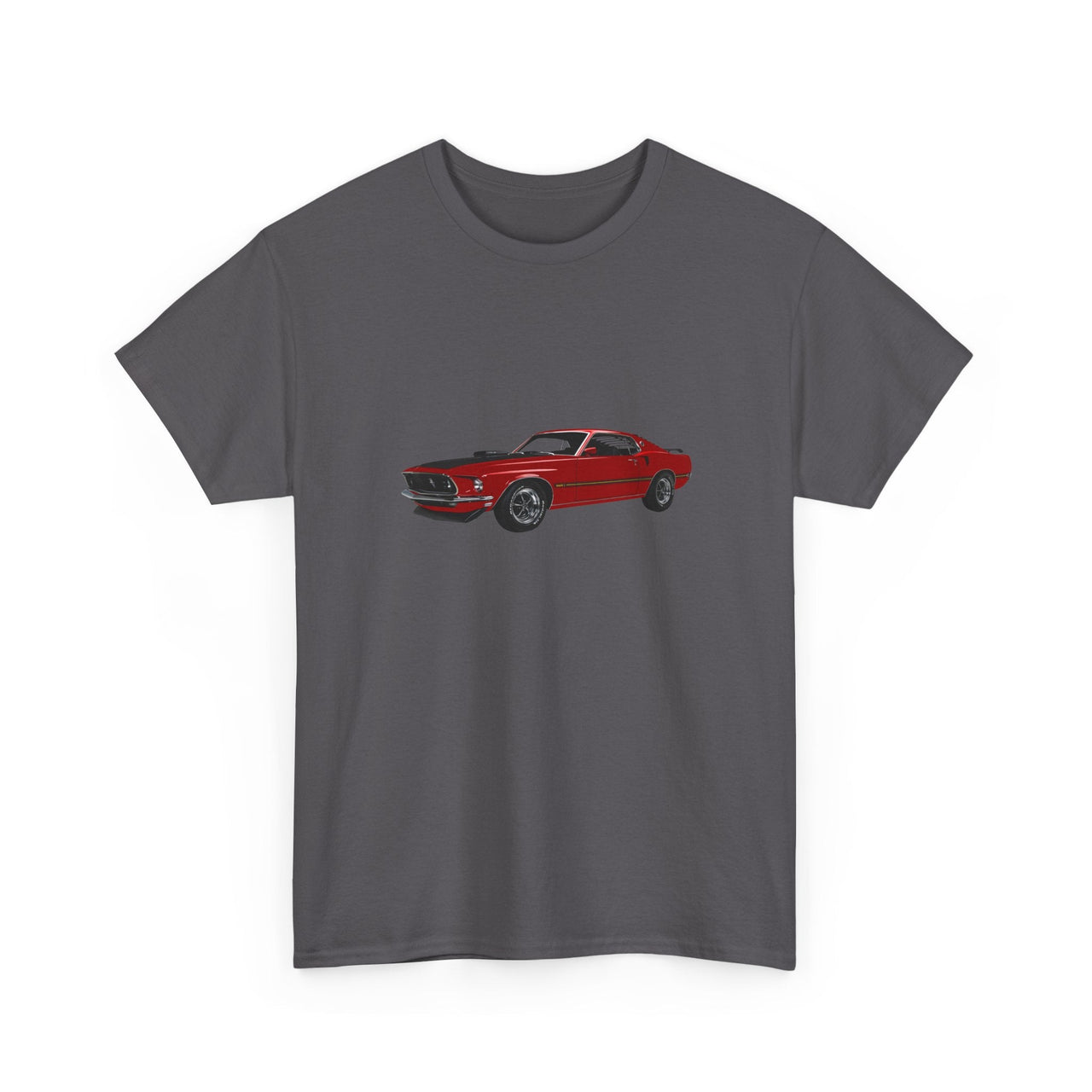 1969 Ford Mustang Mach 1 T-shirt - Cars, Trucks & Cycles - Harvey Ltd