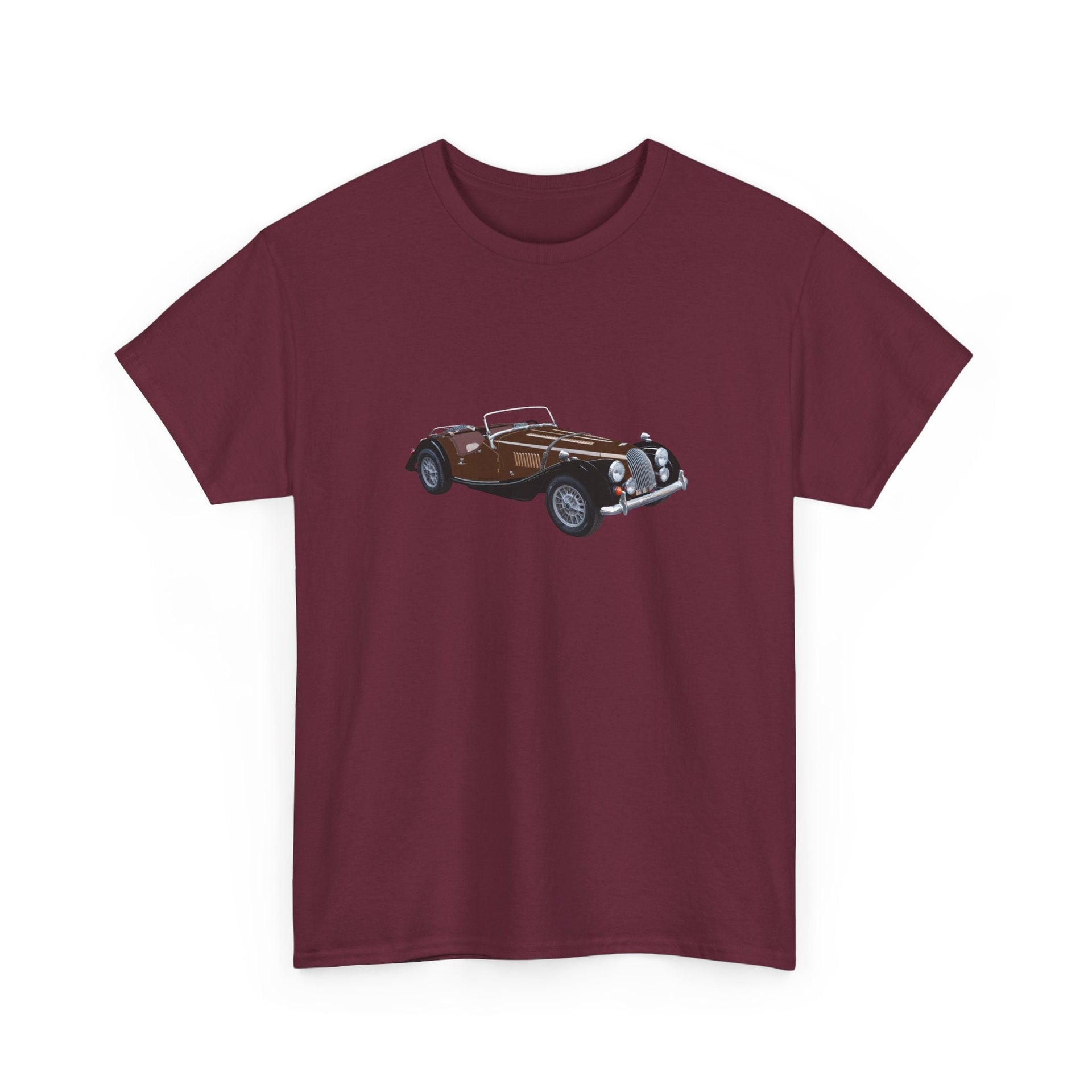 1969 Morgan Plus 8 Roadster T-shirt - Cars, Trucks & Cycles - Harvey Ltd