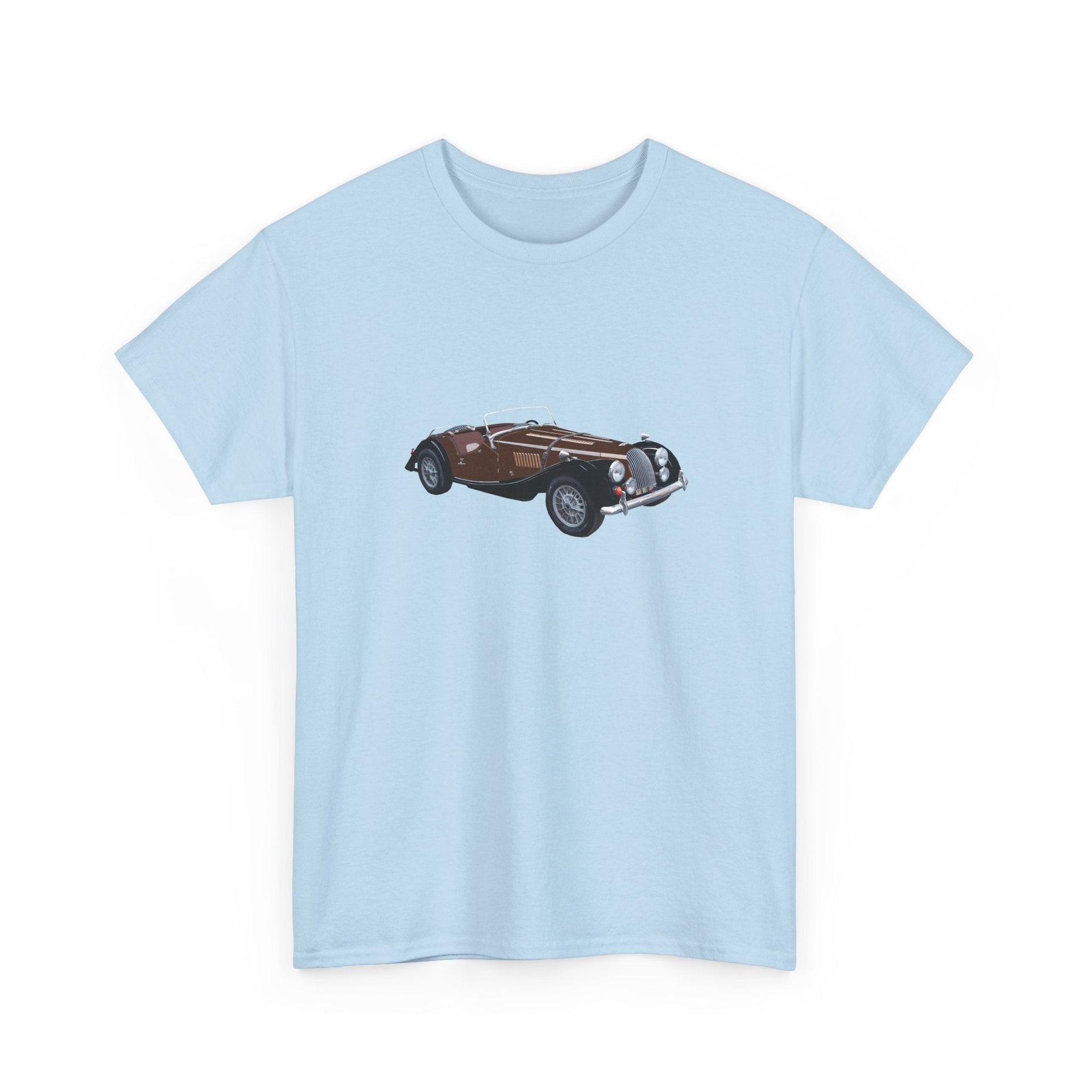 1969 Morgan Plus 8 Roadster T-shirt - Cars, Trucks & Cycles - Harvey Ltd
