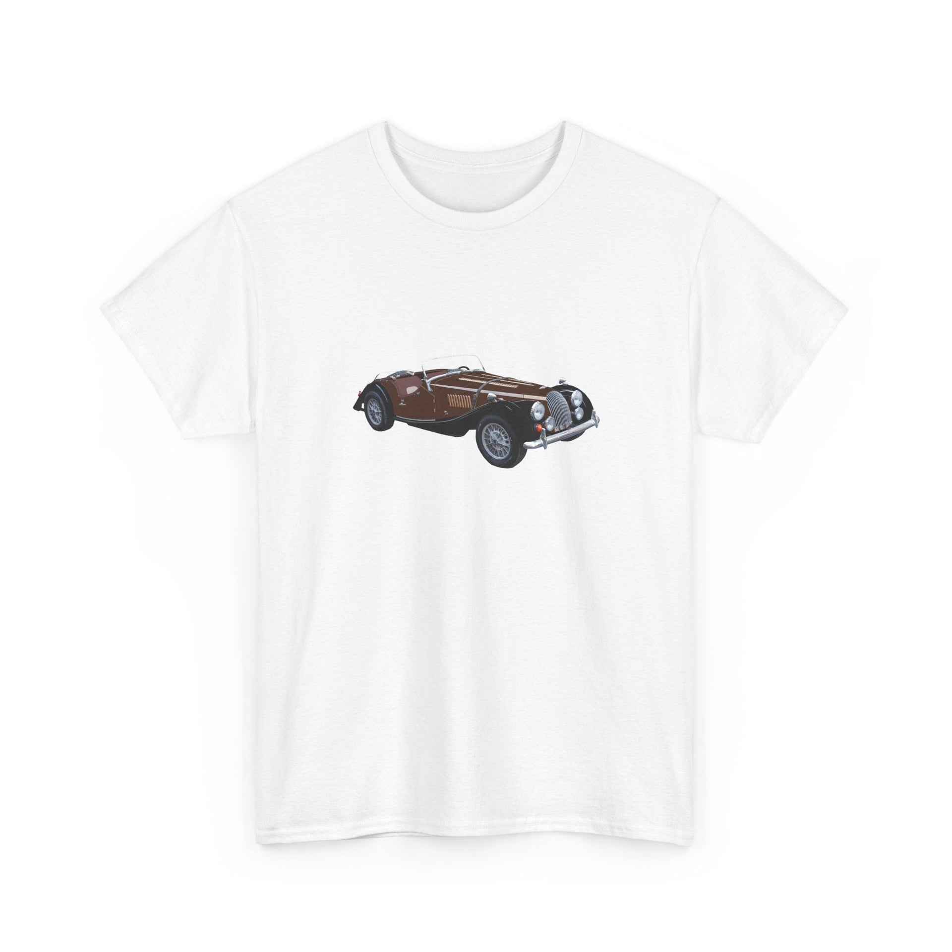 1969 Morgan Plus 8 Roadster T-shirt - Cars, Trucks & Cycles - Harvey Ltd