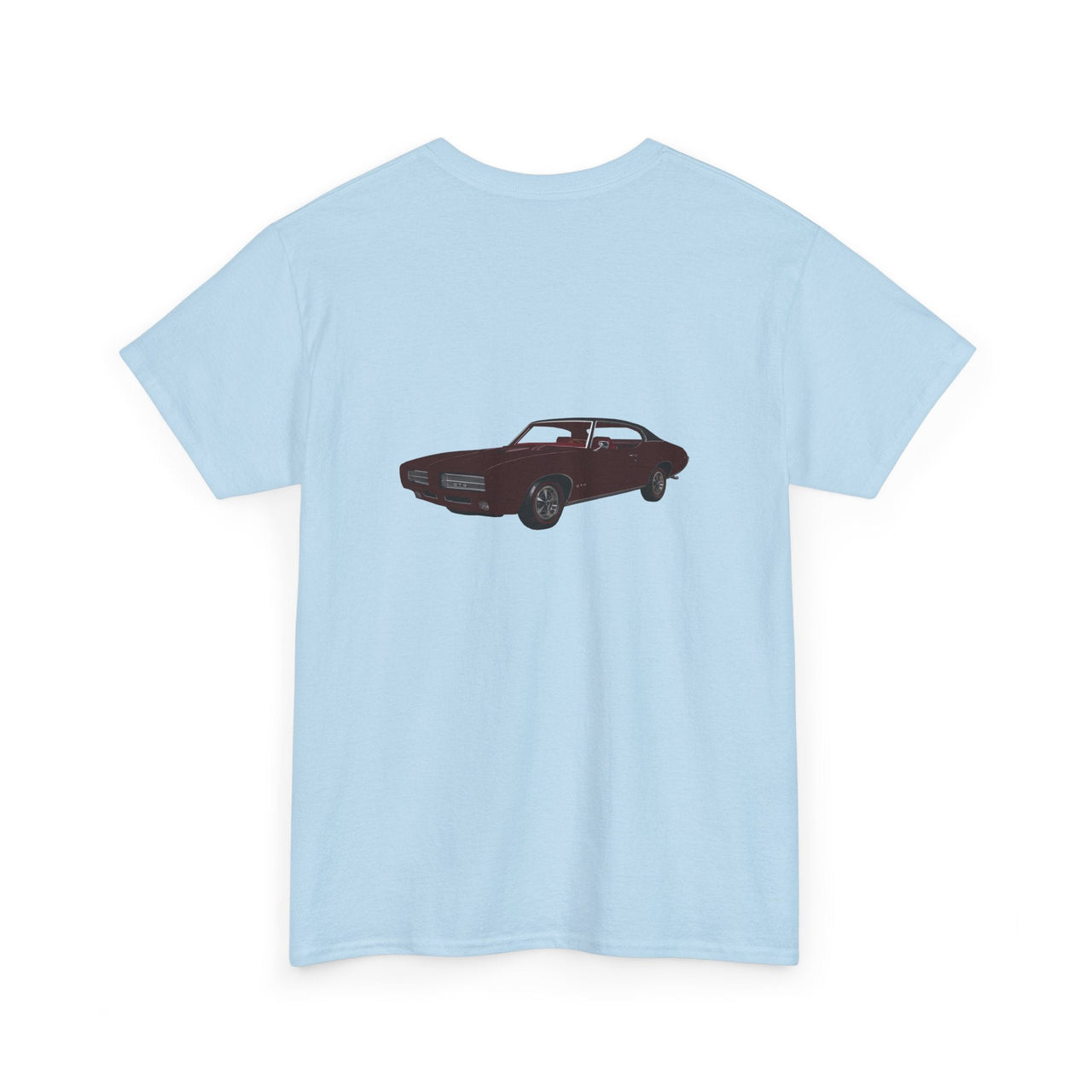 1969 Pontiac GTO 2 - sided Print T-shirt - Cars, Trucks & Cycles - Harvey Ltd