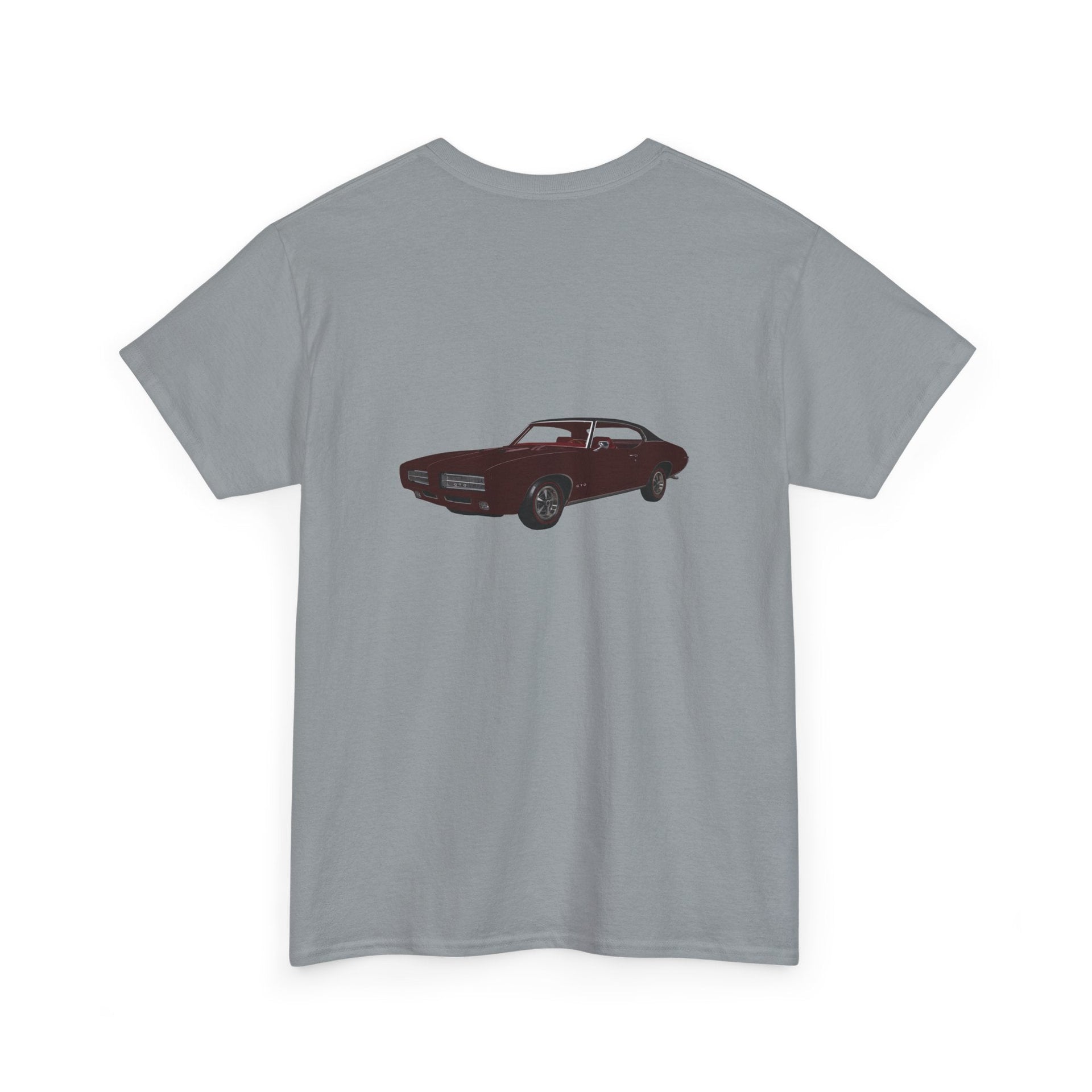 1969 Pontiac GTO 2 - sided Print T-shirt - Cars, Trucks & Cycles - Harvey Ltd