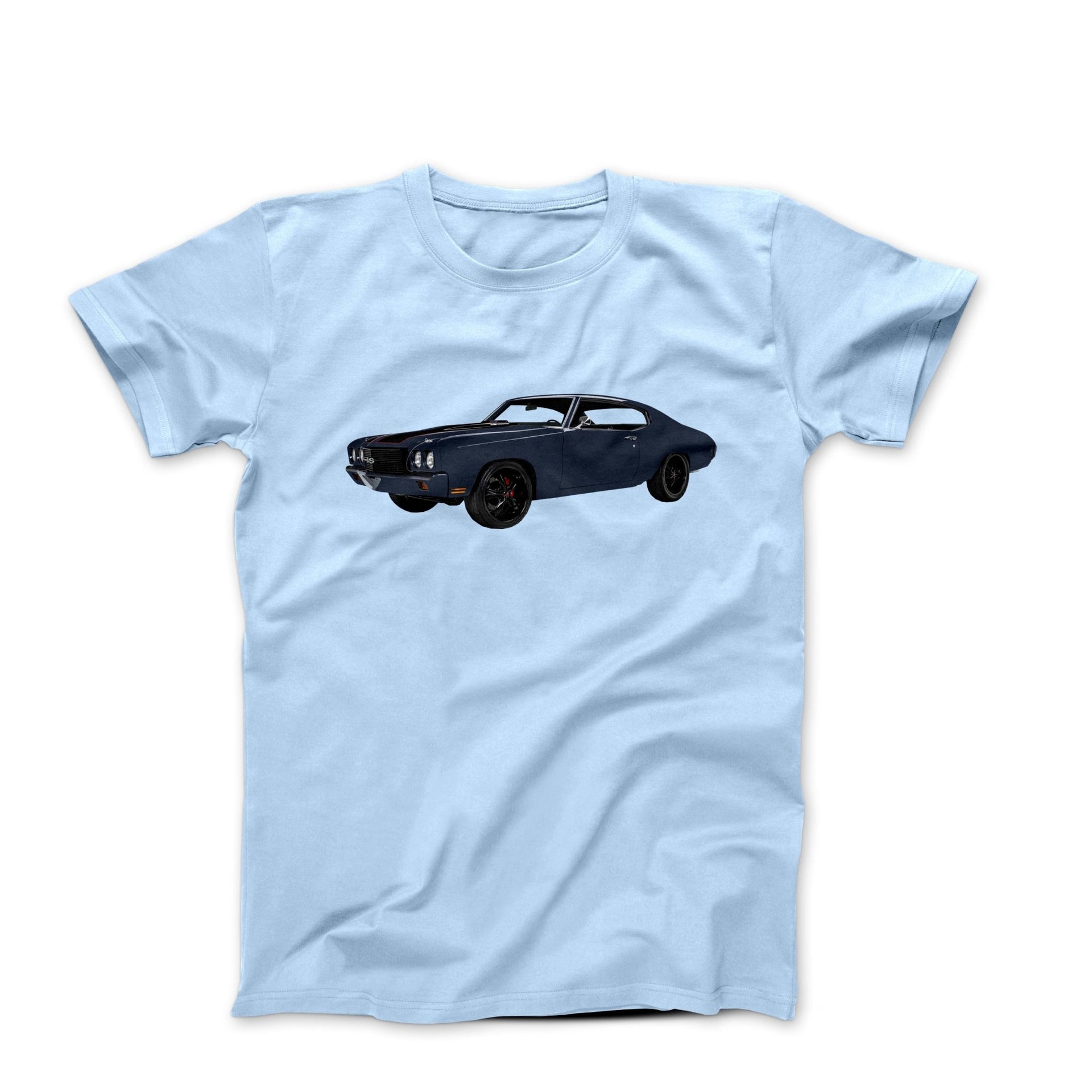 1970 Chevy Chevelle SS Cowl - Induction T-shirt - Cars, Trucks & Cycles - Harvey Ltd