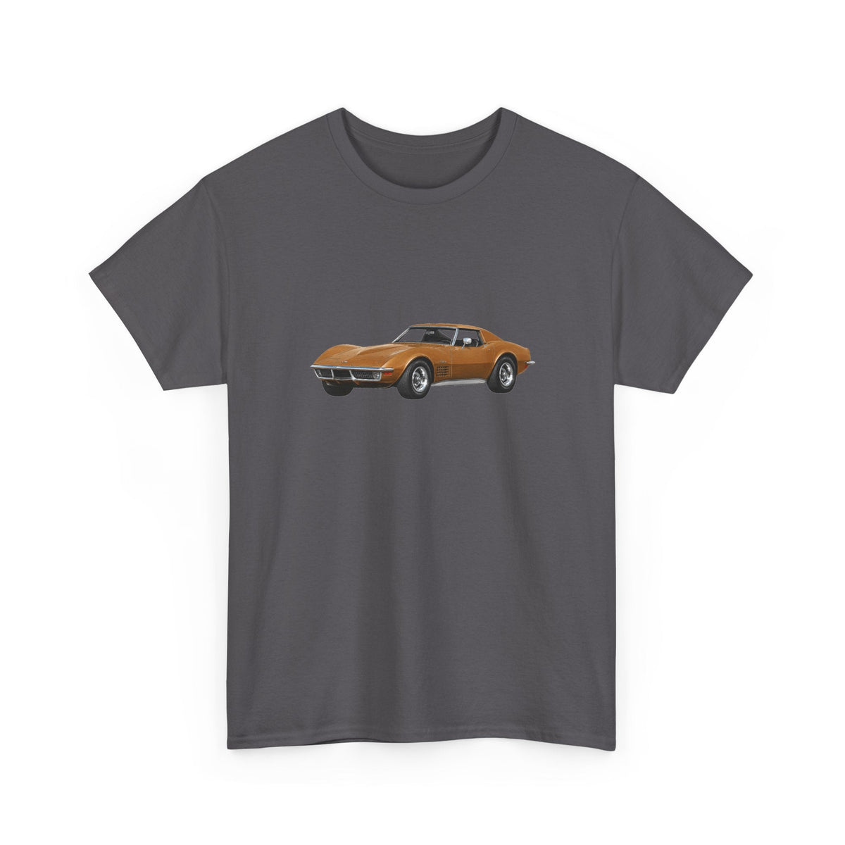 1970 Chevy Corvette Stingray Corvette Bronze T-shirt - Cars, Trucks & Cycles - Harvey Ltd