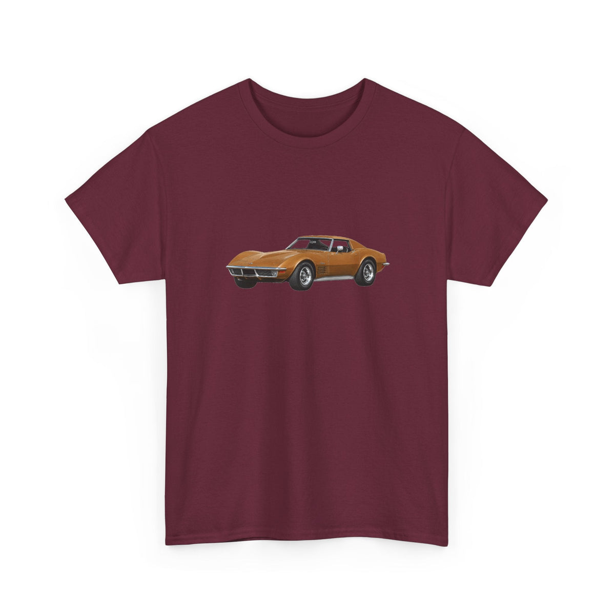 1970 Chevy Corvette Stingray Corvette Bronze T-shirt - Cars, Trucks & Cycles - Harvey Ltd