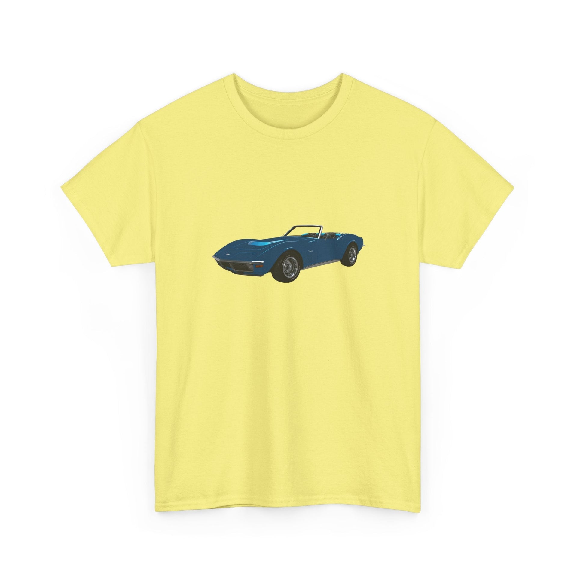 1970 Chevy Corvette Stingray T-shirt - Cars, Trucks & Cycles - Harvey Ltd