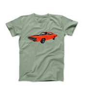 1970 Dodge Charger HEMI Muscle Car T-shirt - Cars, Trucks & Cycles - Harvey Ltd