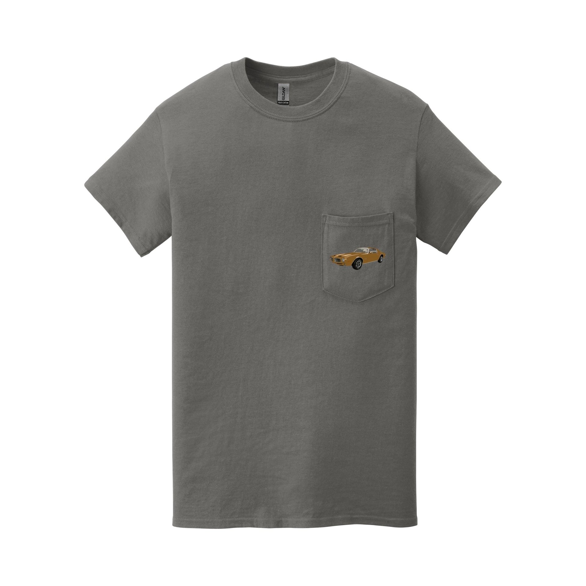 1970 Firebird Formula Pocket T-Shirt - Cars, Trucks & Cycles - Harvey Ltd