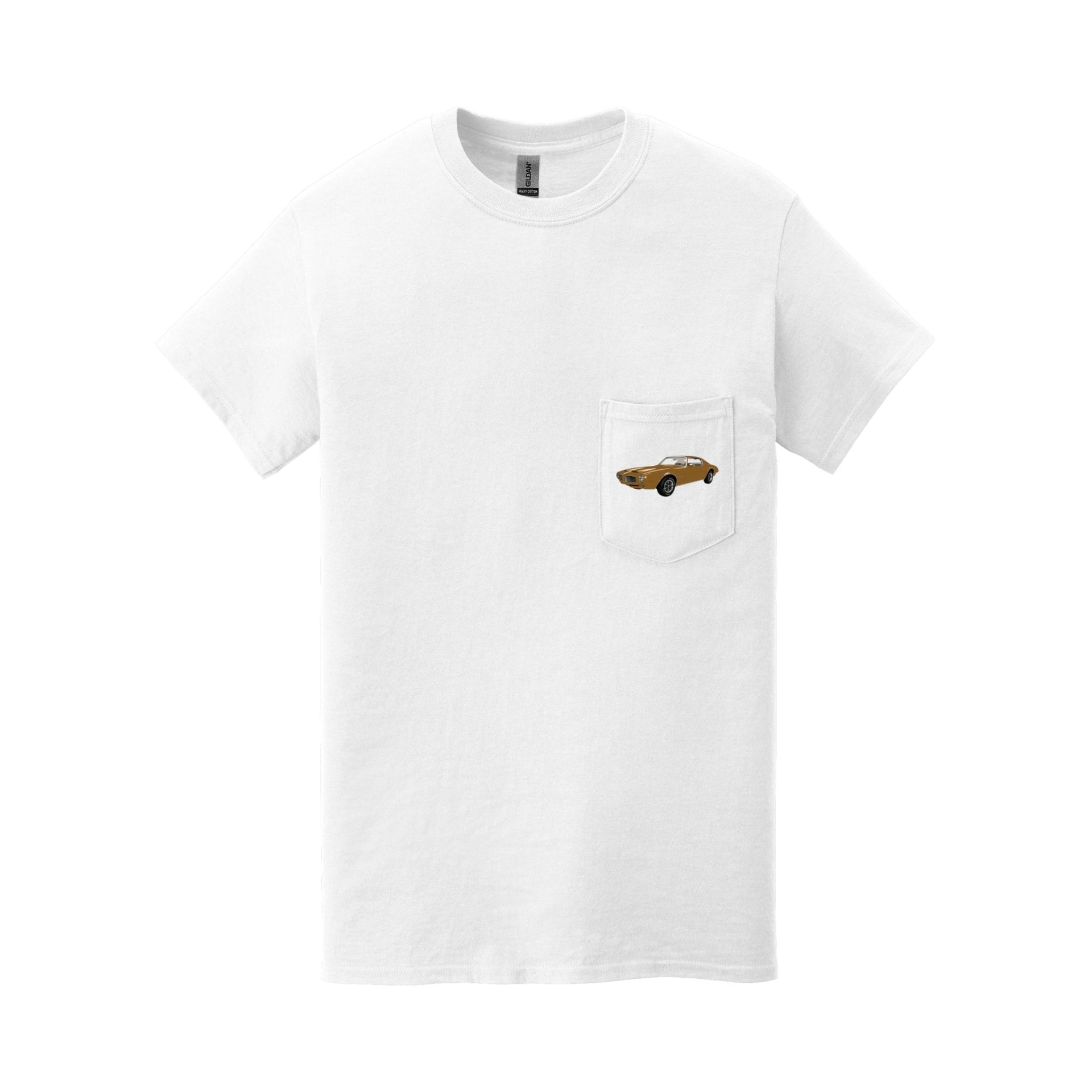 1970 Firebird Formula Pocket T-Shirt - Cars, Trucks & Cycles - Harvey Ltd